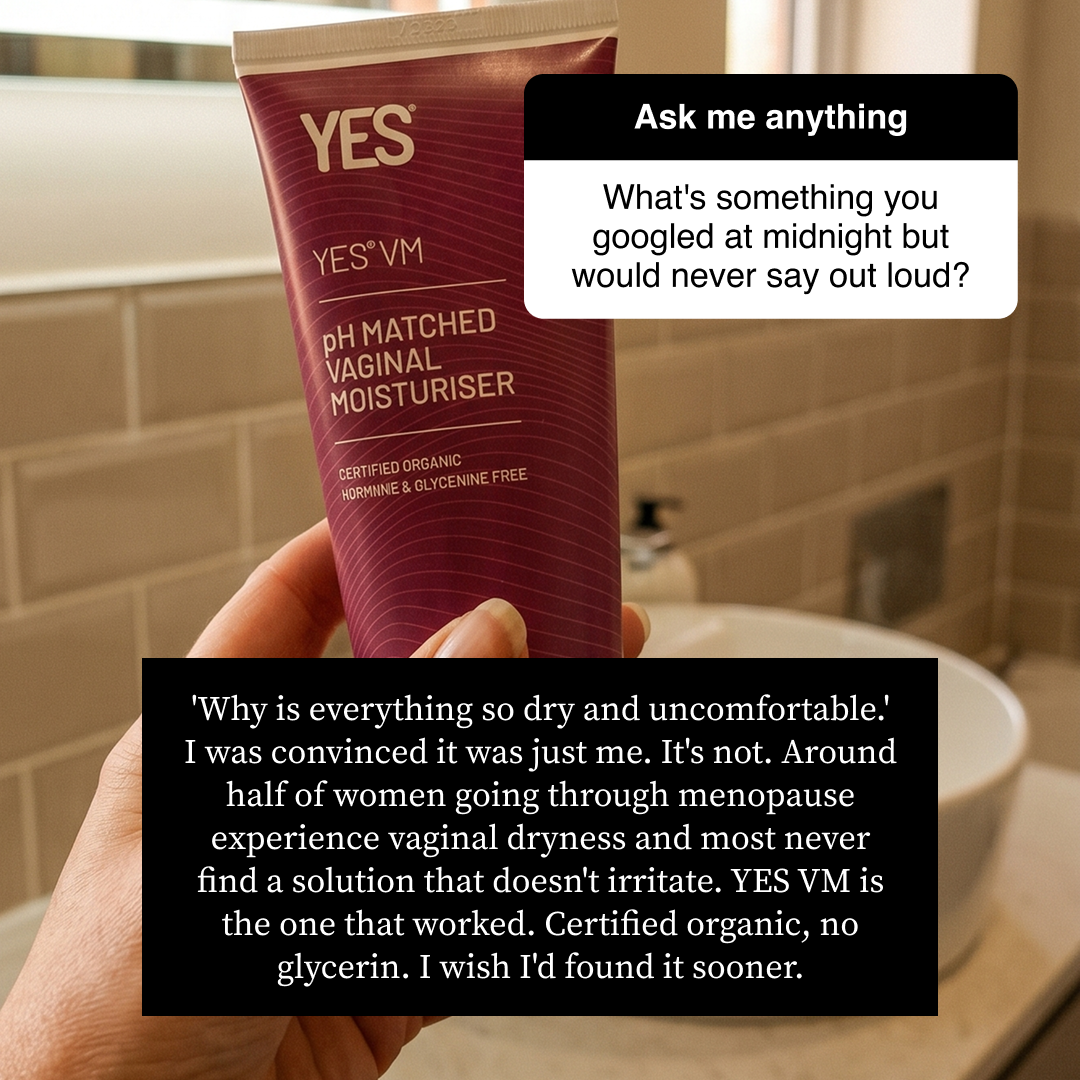 YES - The Organic Intimacy Company Facebook ad
