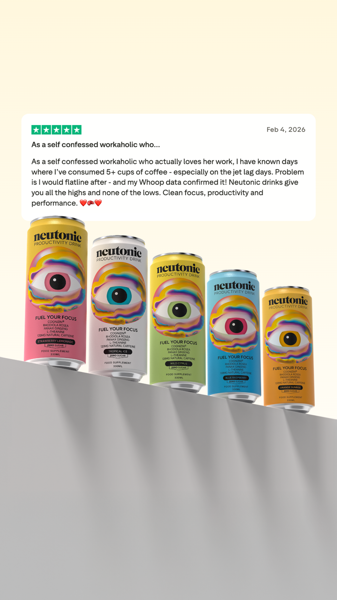 Neutonic Facebook ad