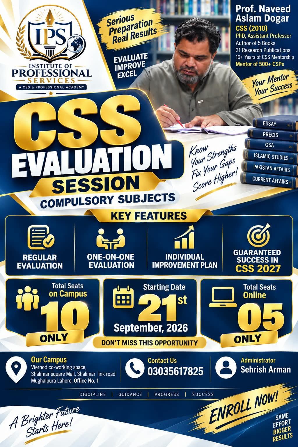 Institute of Professional services -IPS Facebook ad