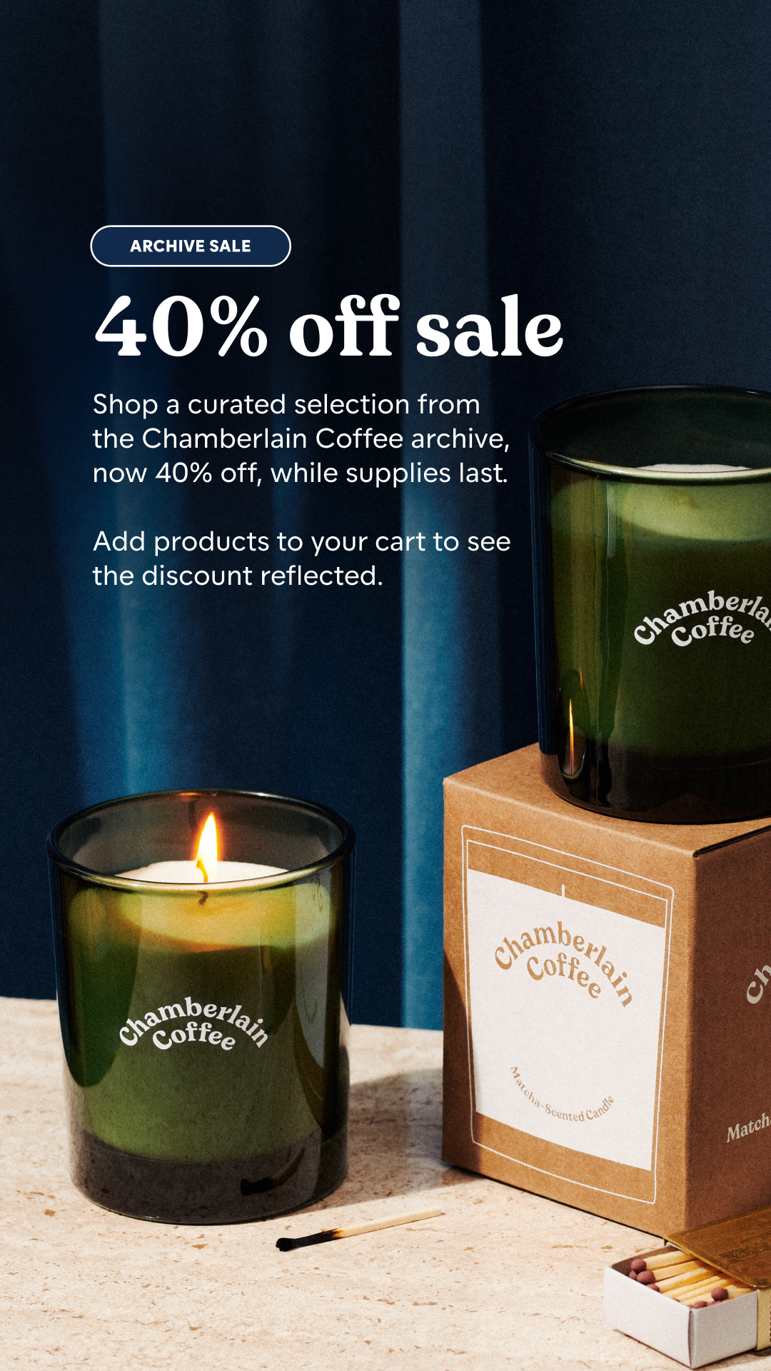 Chamberlain Coffee Facebook ad