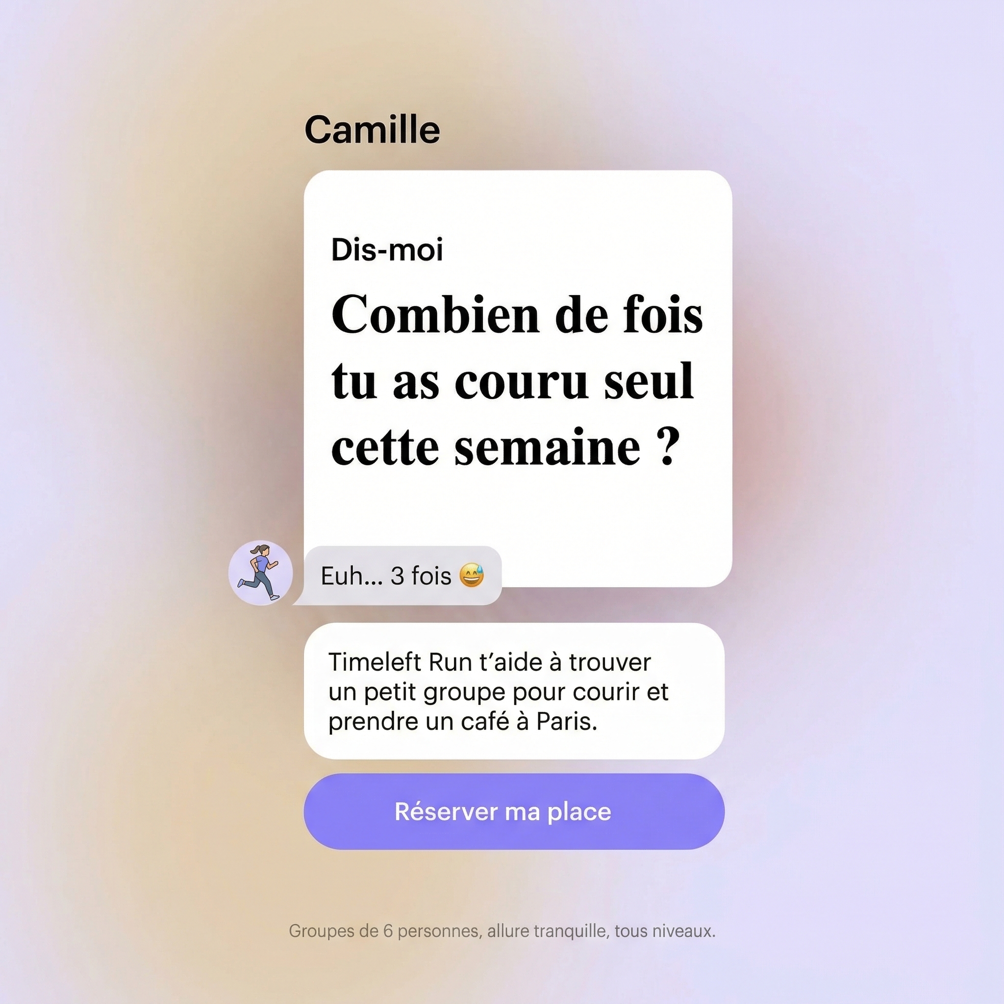 Timeleft Facebook ad