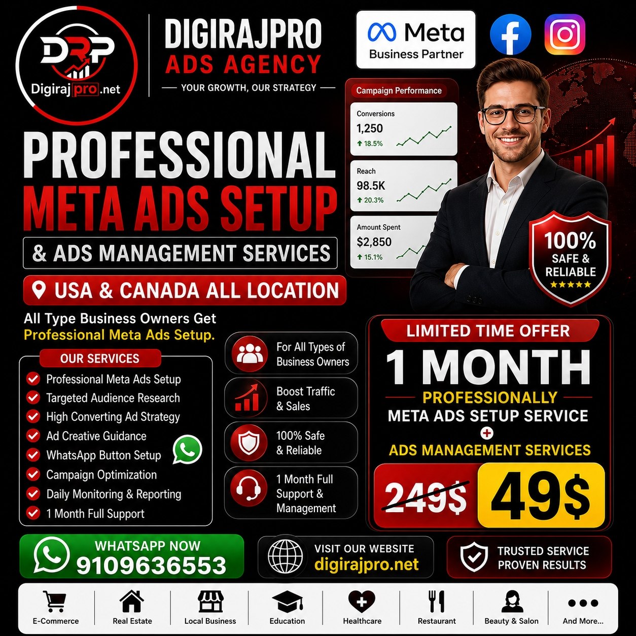 Digi Raj Pro Facebook ad: Chat with us