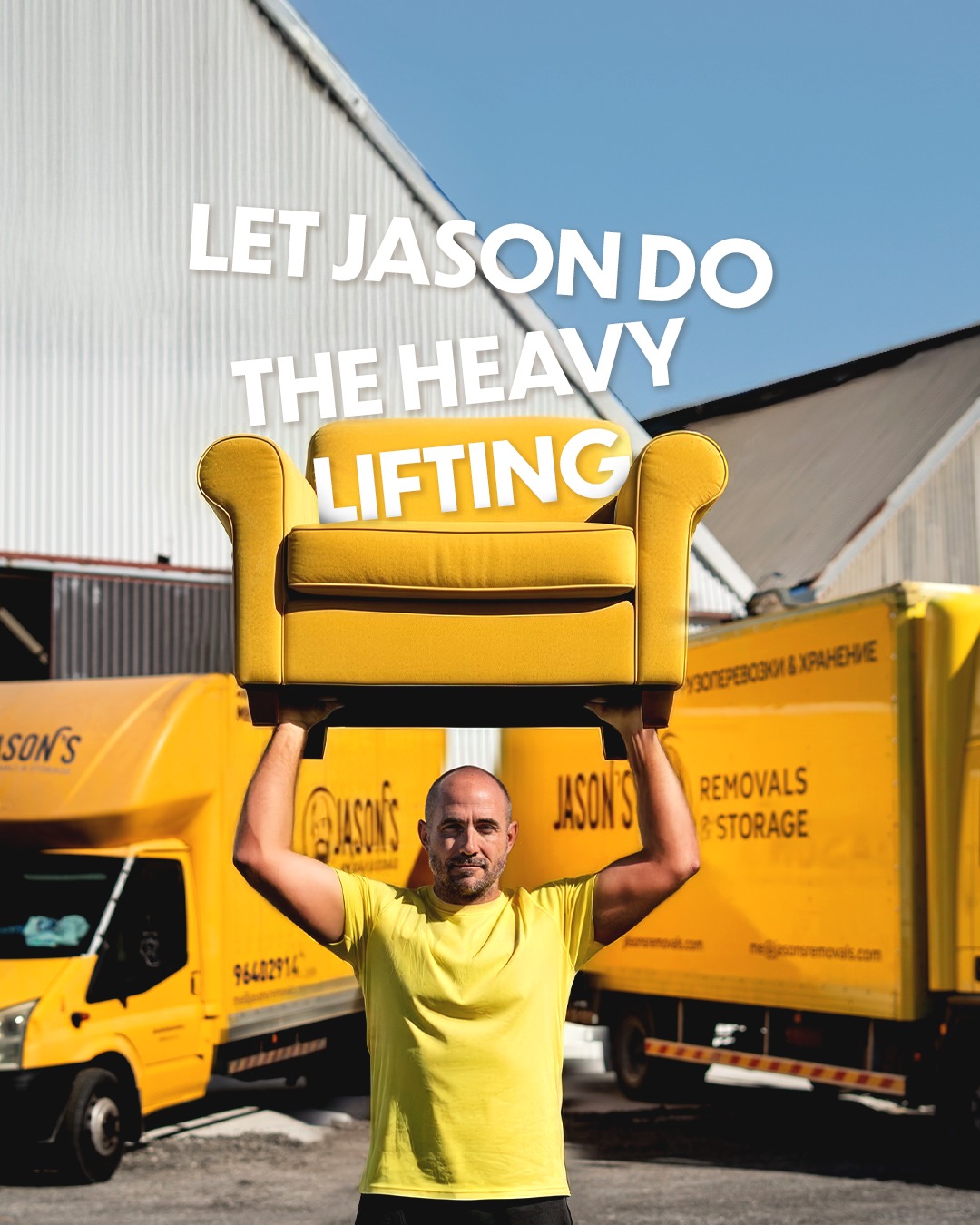Jason's Removals & Storage Facebook ad
