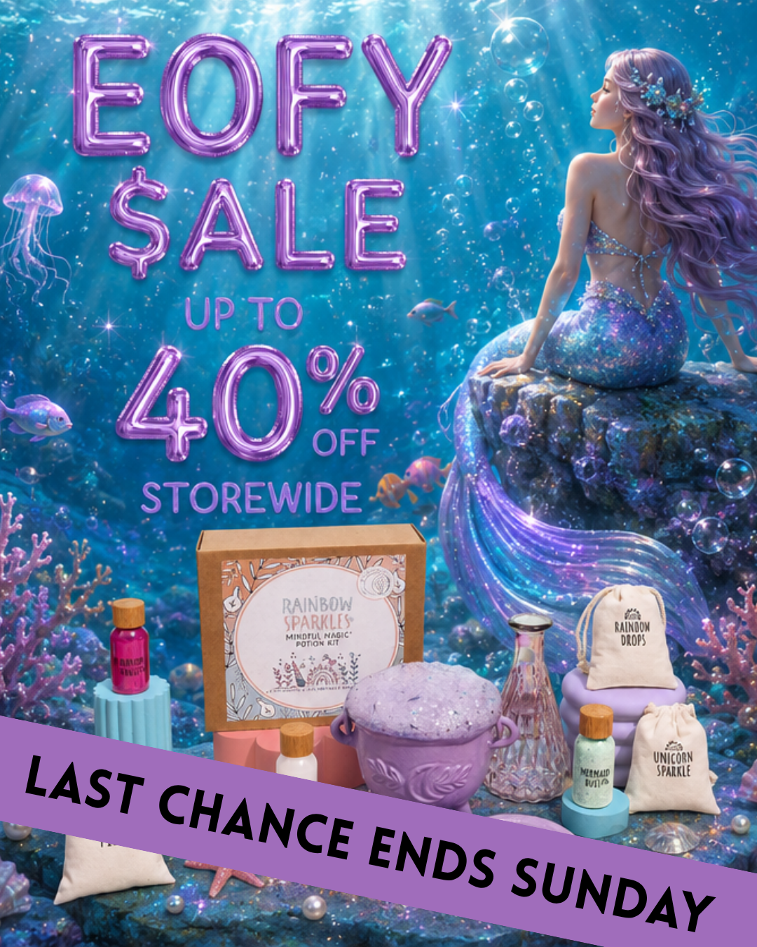 The Little Potion Co Facebook ad