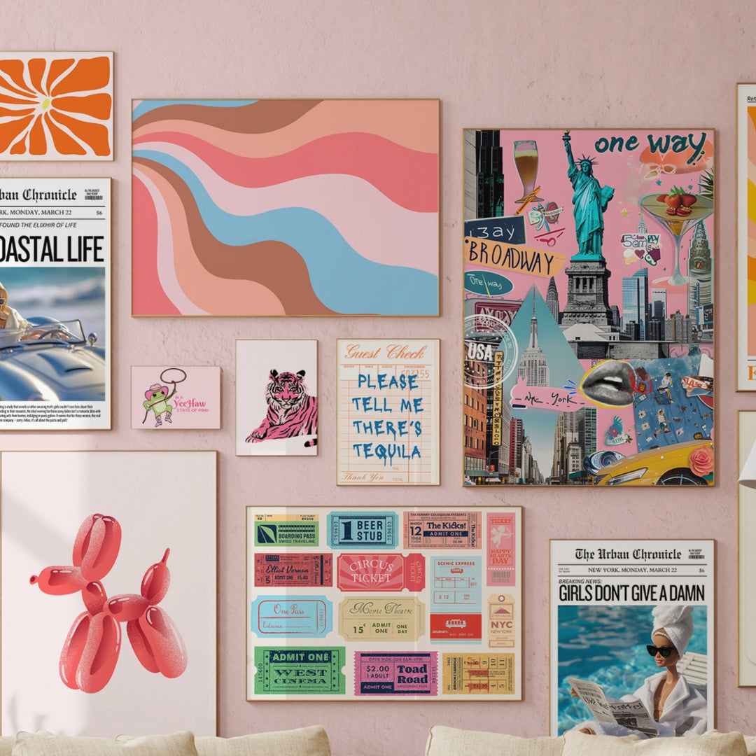 Wallify Studio Facebook ad: Your digital wall art bundle is still waiting