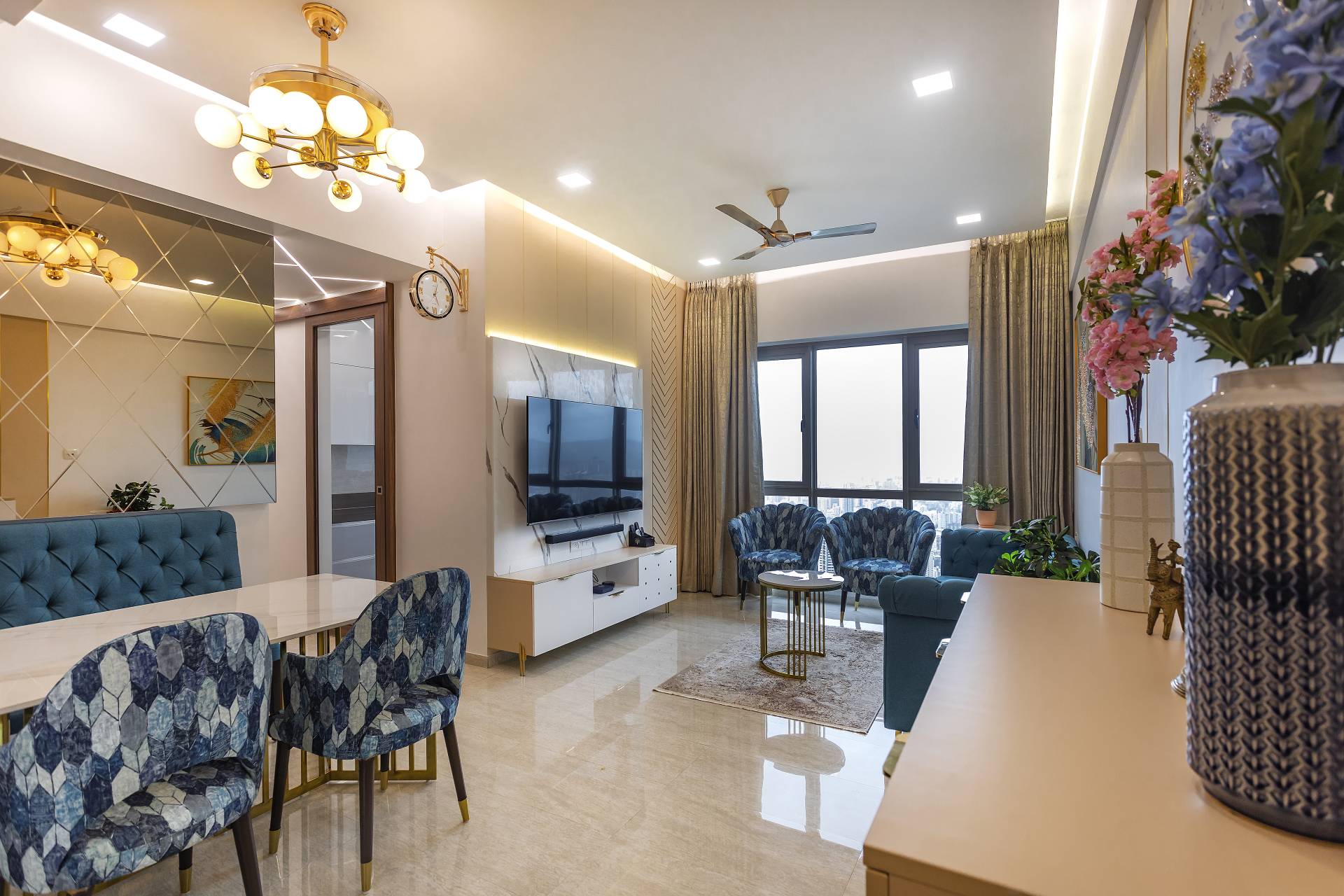 Rennovate Home Interiors Facebook ad: Own a flat at Ajmera Manhattan, Wadala?