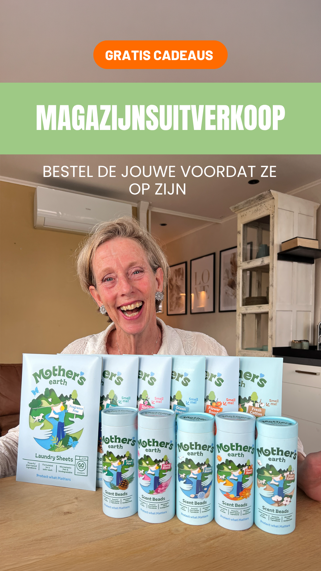 Mothers Earth Facebook ad