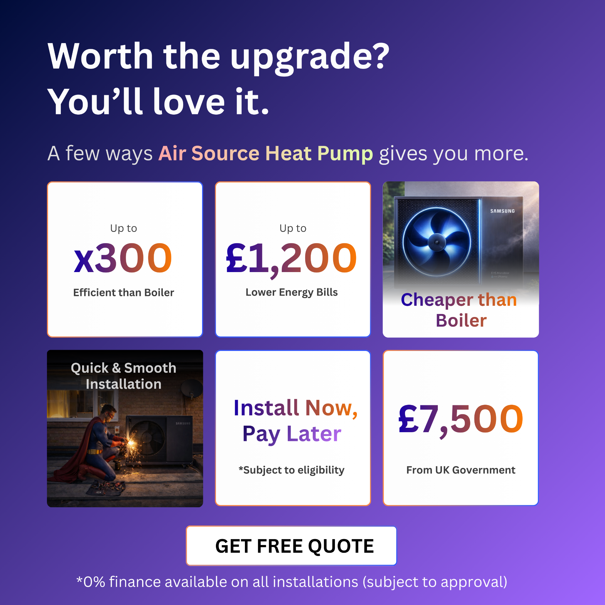 Simple green energy Facebook ad from Mar 11, 2026