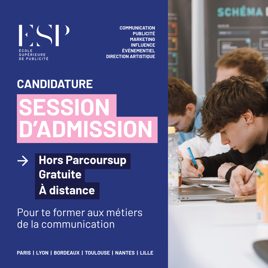ESP - École Supérieure de Publicité Facebook ad