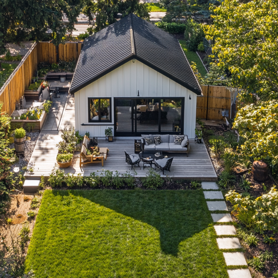 Harris and Sons LLC Facebook ad: Looking to build an ADU?