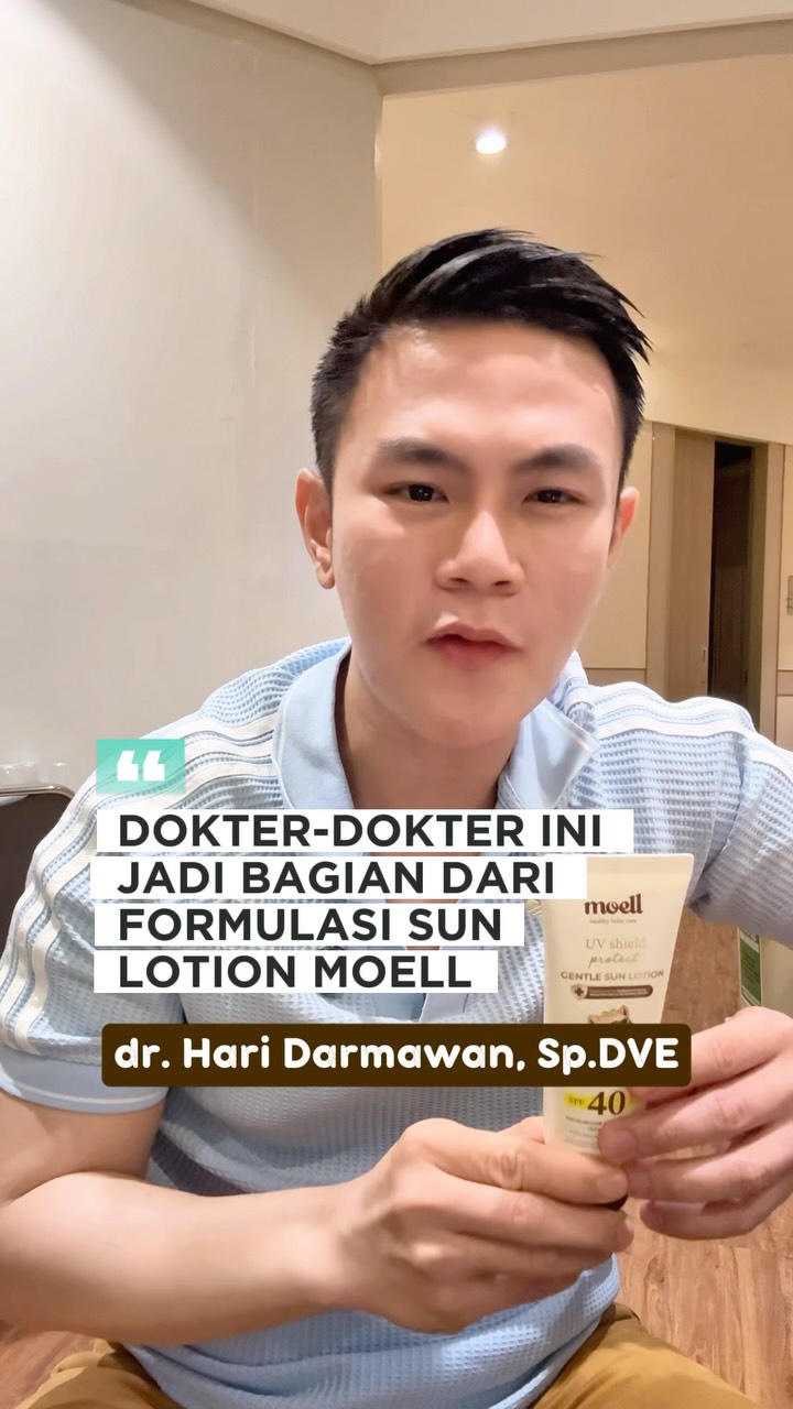 Moell Baby Skincare Facebook ad: Deretan dokter yang turut serta memformulasikan kandungan…