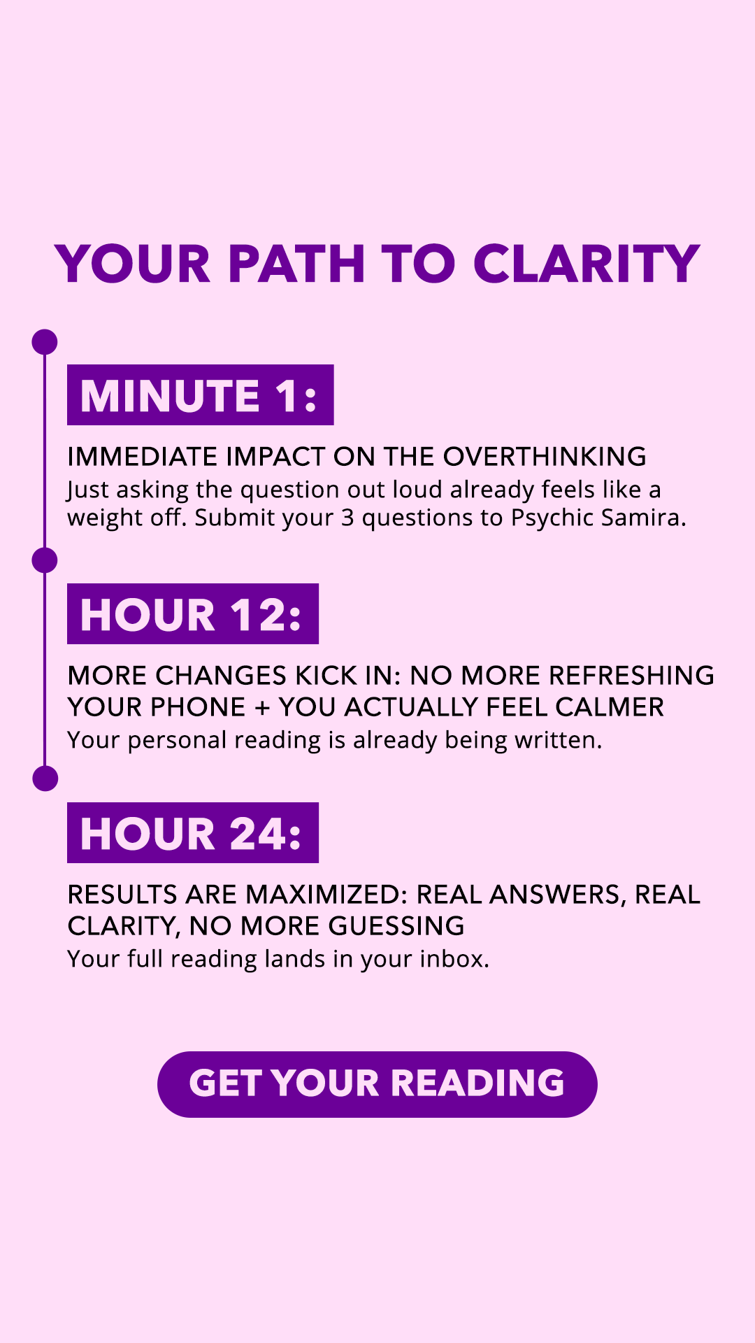 Psychic Samira Facebook ad