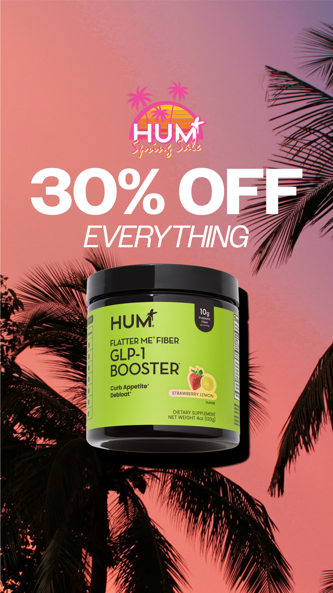 HUM Nutrition Facebook ad