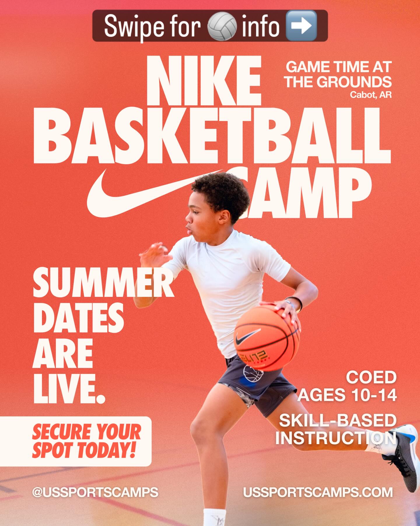 RYG Athletics Facebook ad: We’re excited to be headed back to @thegroundsar…