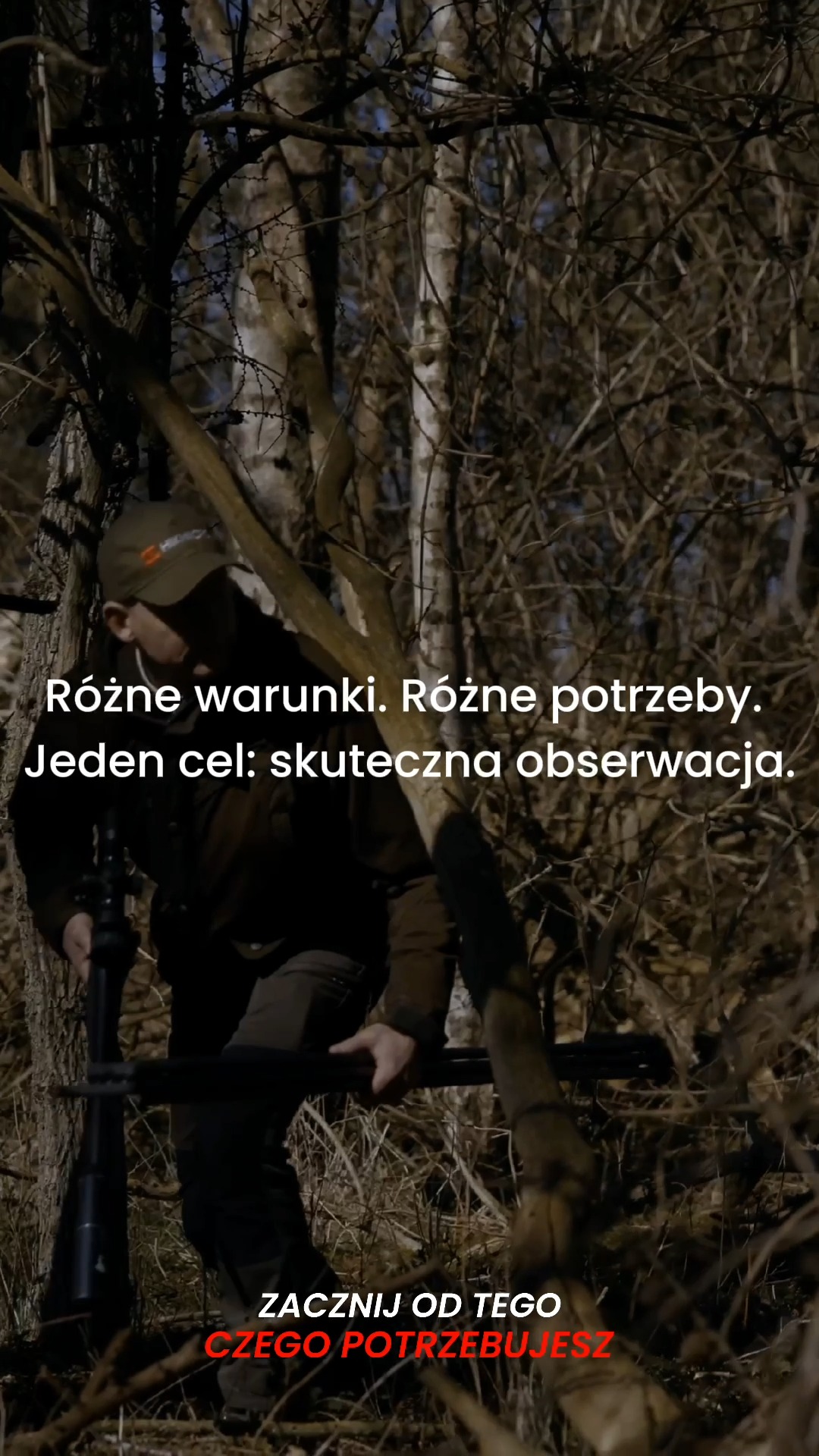 HIKMICROHunting.Poland Facebook ad: Różne warunki. Różne potrzeby.