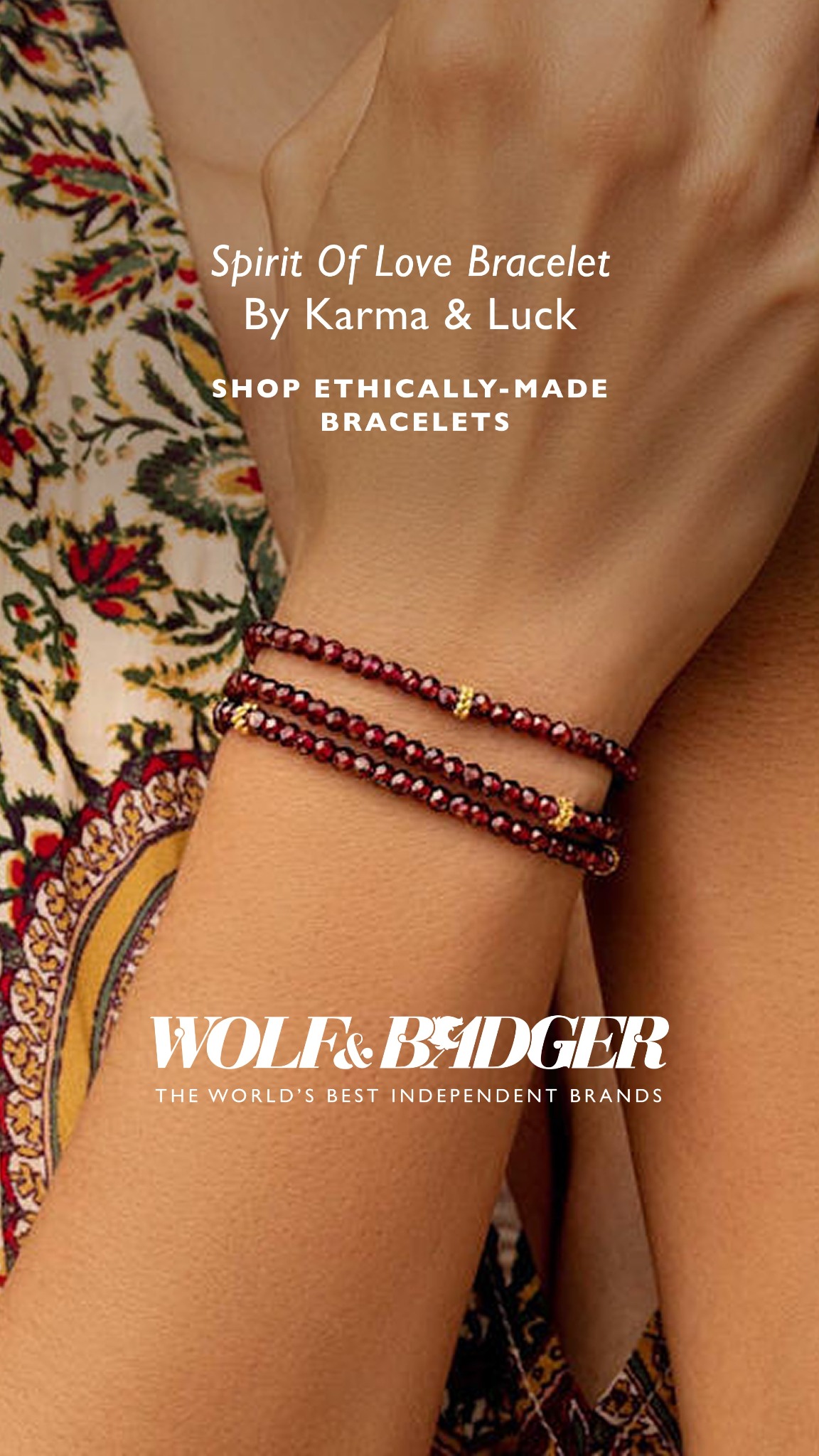 Wolf & Badger Facebook ad