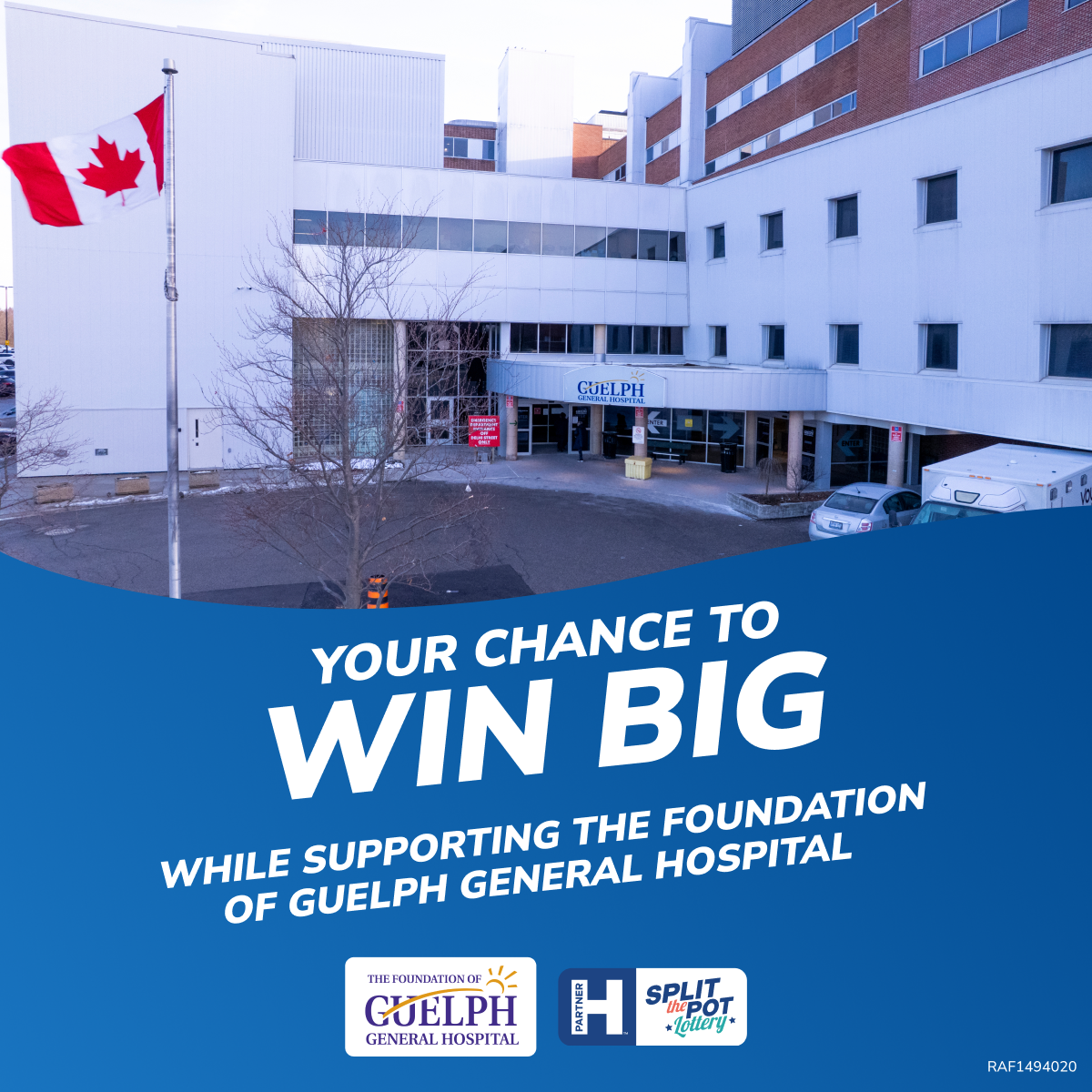 The Foundation of Guelph General Hospital Facebook ad