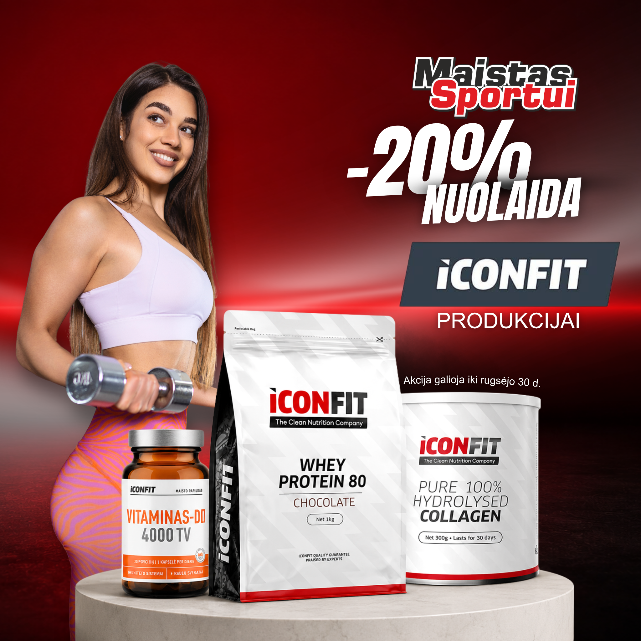 Maistas Sportui Facebook ad