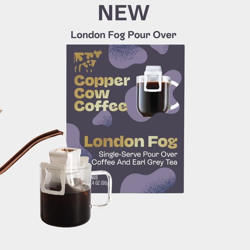 Copper Cow Coffee Facebook ad from May 7, 2026