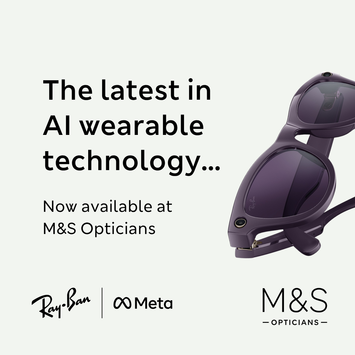 M&S Opticians Facebook ad