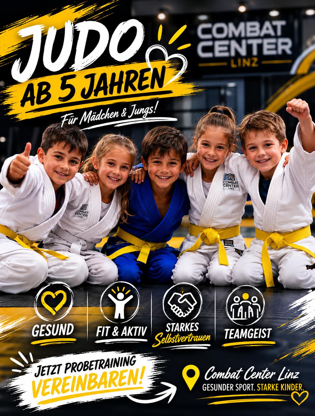 Borchashvili Combat Center Facebook ad: Kampfsport für Kinder, neu in Linz-Auwiesen