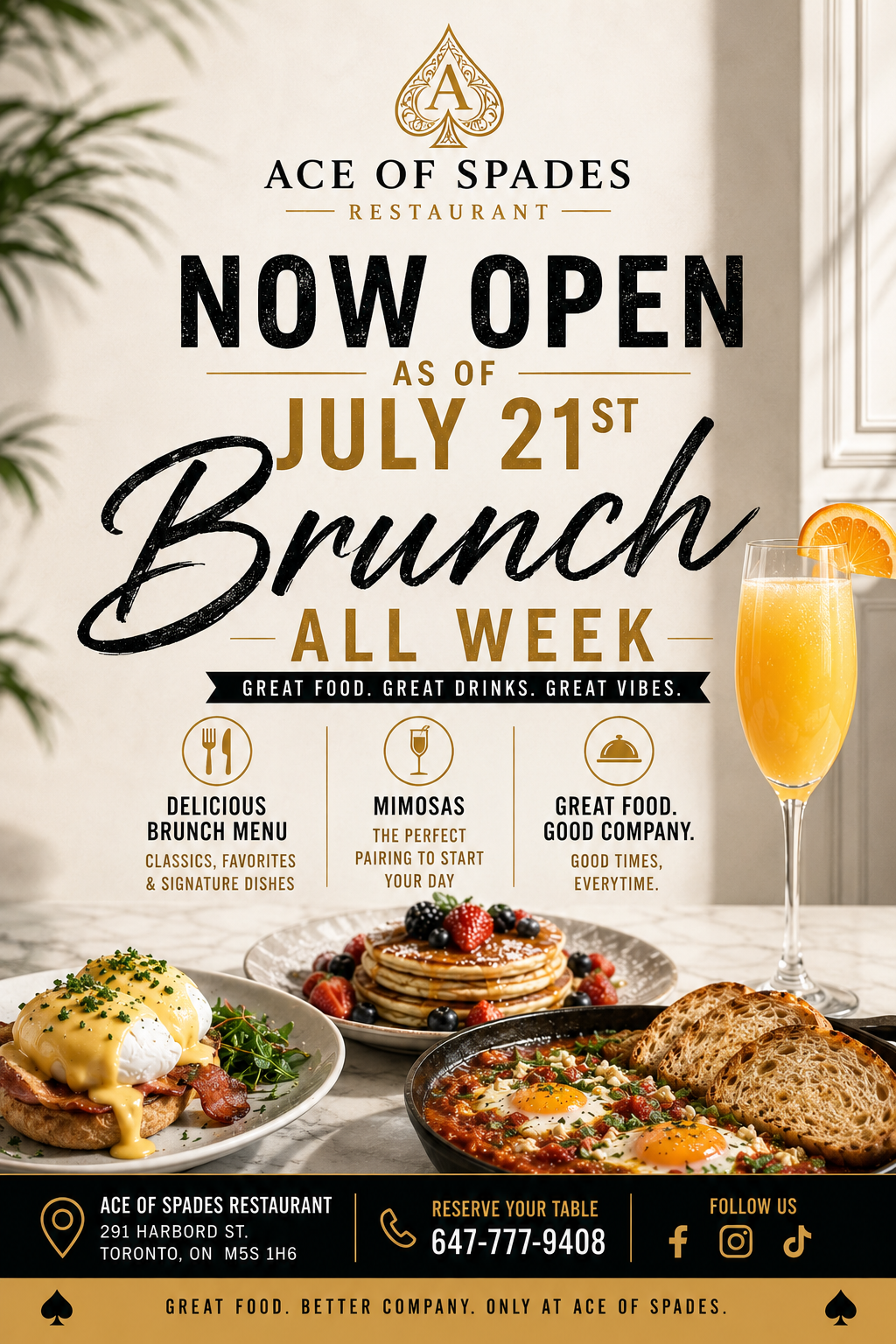 Ace of Spades Lounge Facebook ad