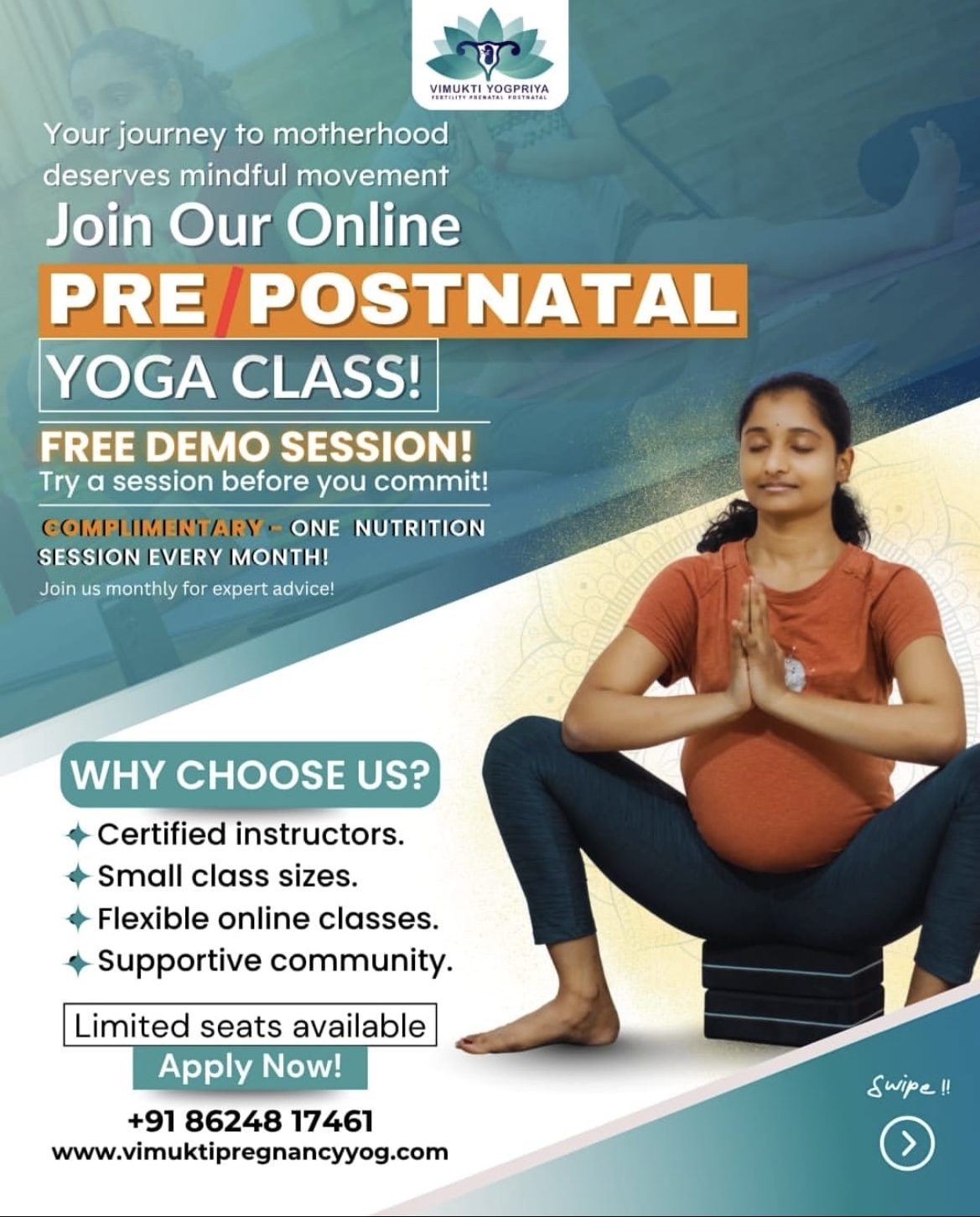Vimuktiyogpriya Facebook ad