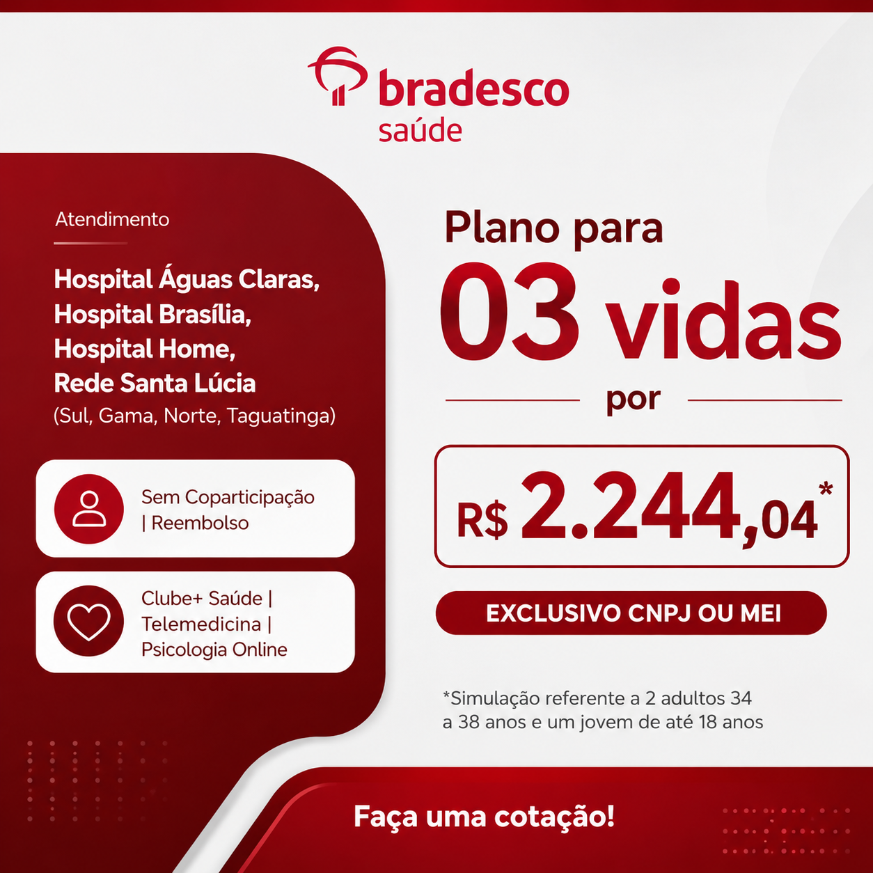 DF Corretora de Seguros Facebook ad