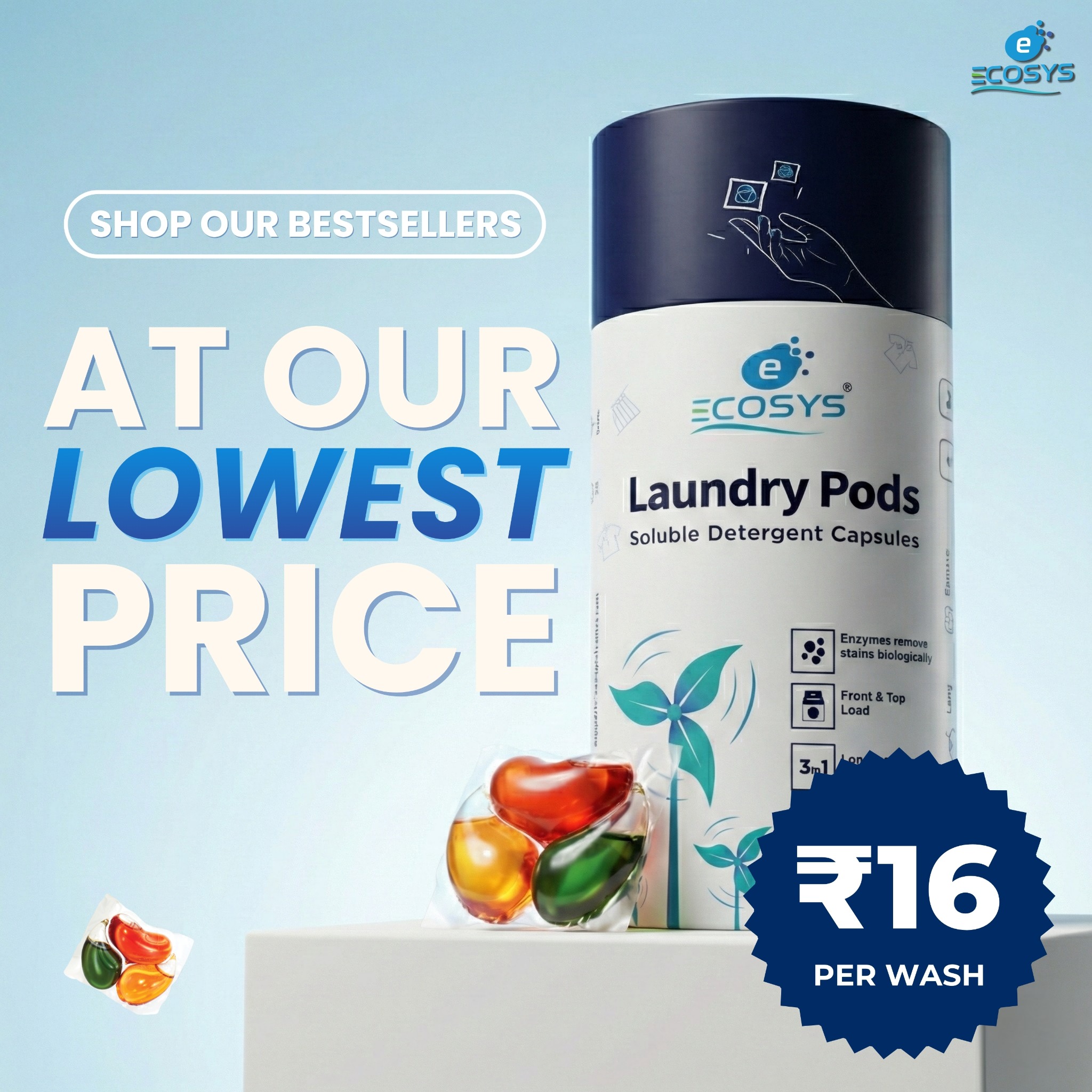 Ecosys Cleaners Facebook ad