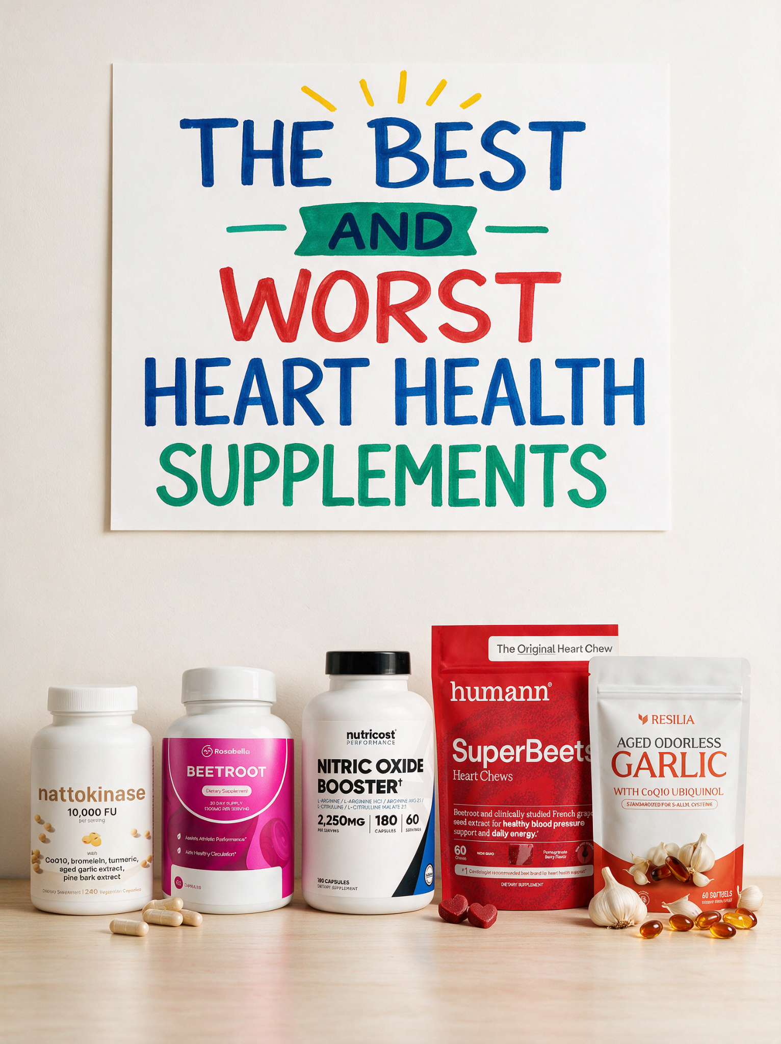 Vitality Times Facebook ad: The 5 Best & Worst Heart Health Supplements, Tested & Ranked