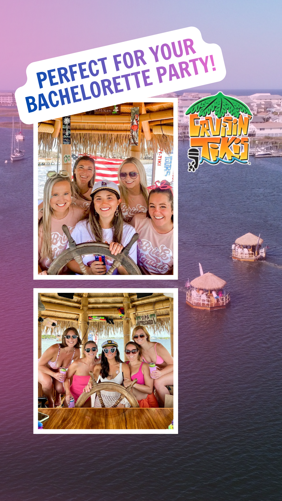 Cruisin' Tikis Carolina Beach Facebook ad from Jul 6, 2026