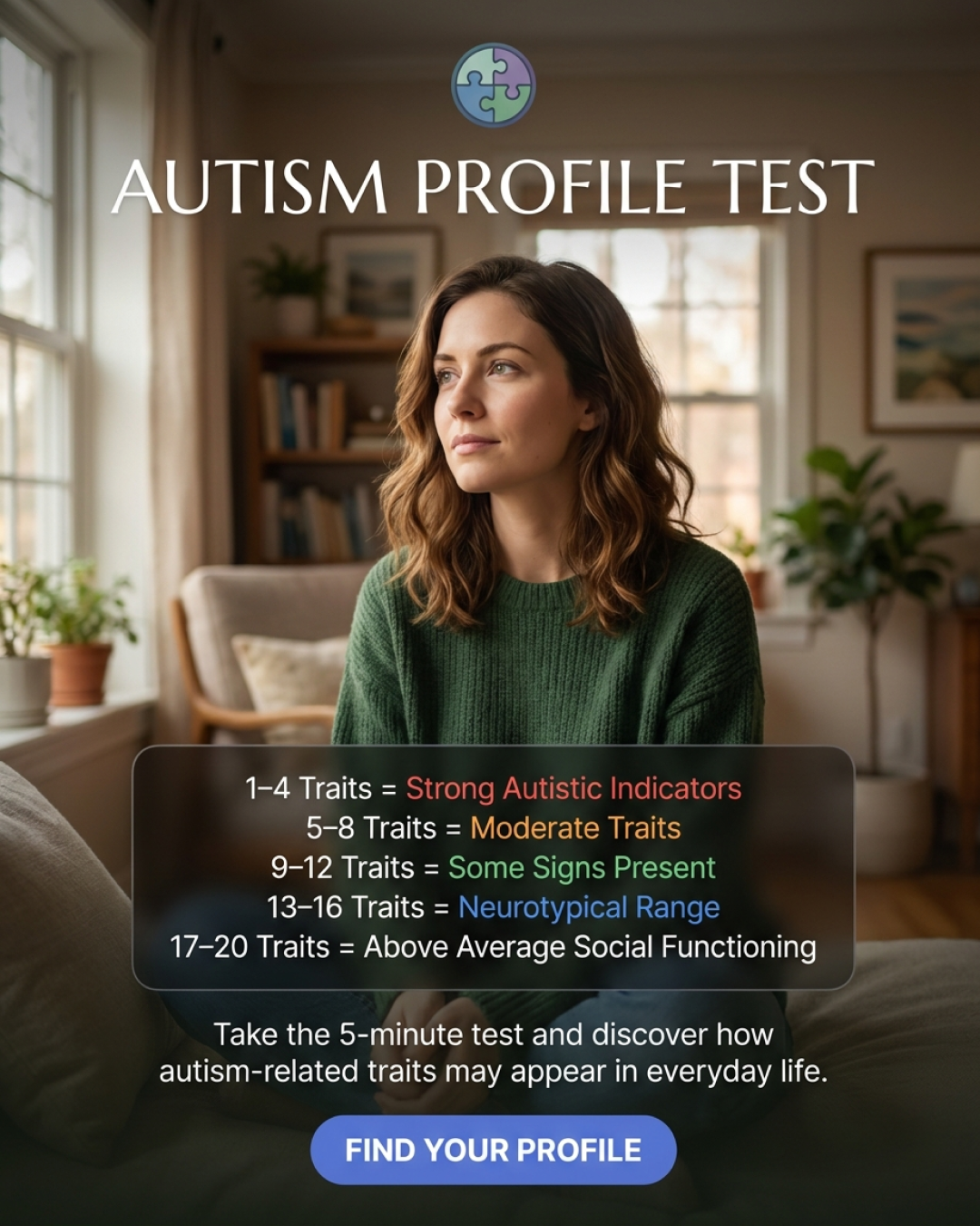 Personality Test: Created by Experts  Facebook ad
