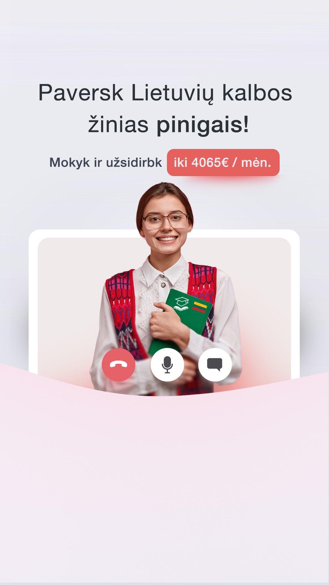Pasimokome.lt korepetitoriai Facebook ad