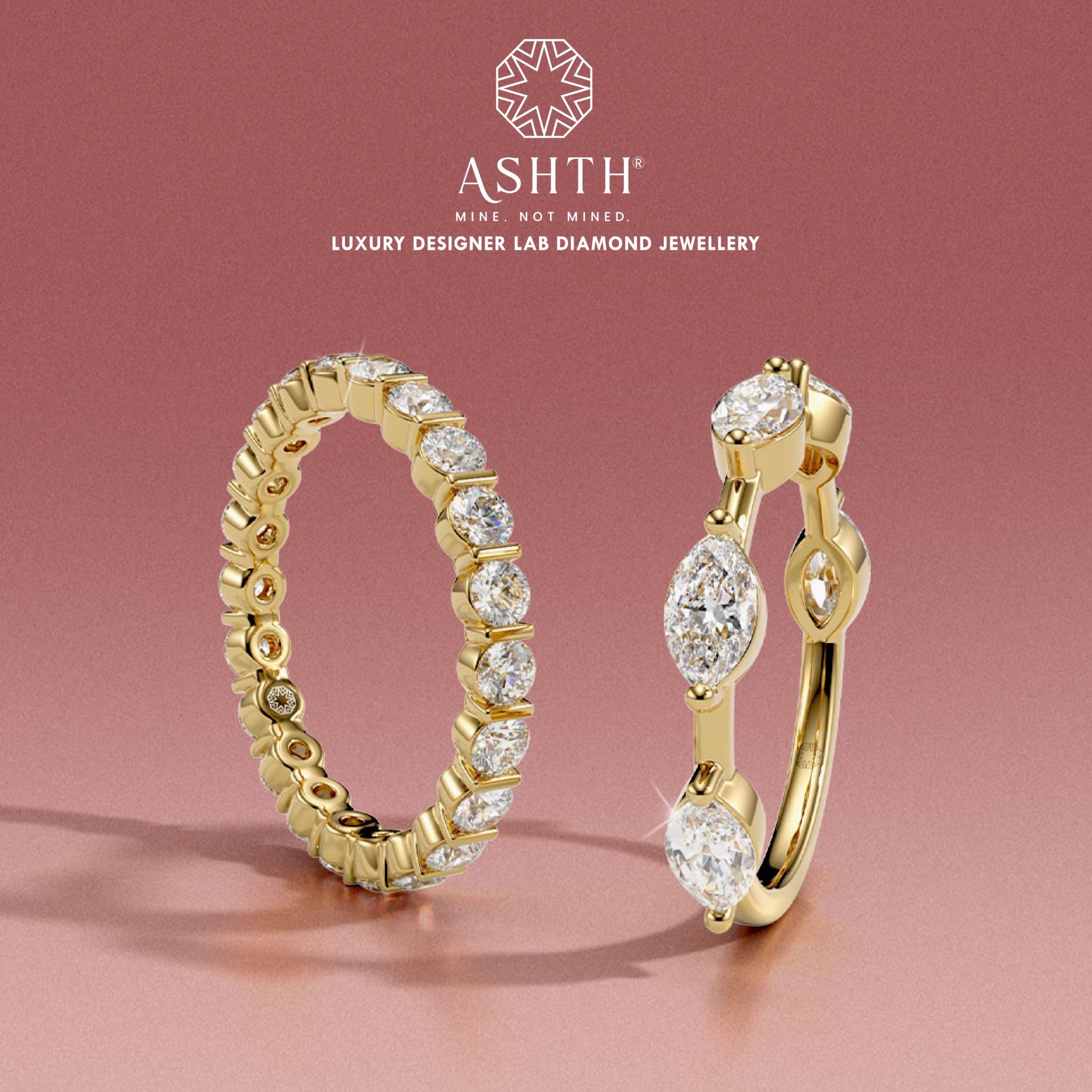 Ashth - Mine. Not Mined. Facebook ad: Premium lab-diamond luxury arrives in Panjim, from 1.00ct…