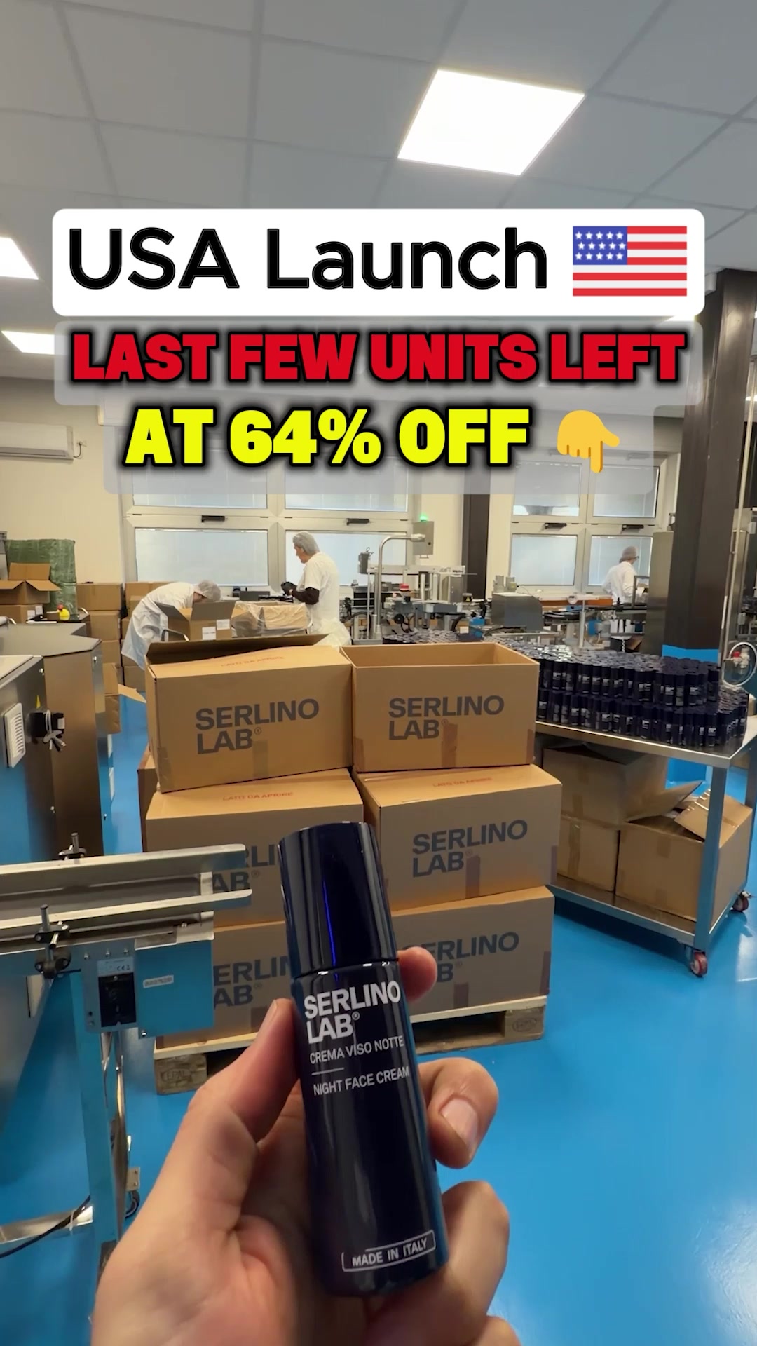 SerlinoLab Facebook ad: SerlinoLab Finally available in the US