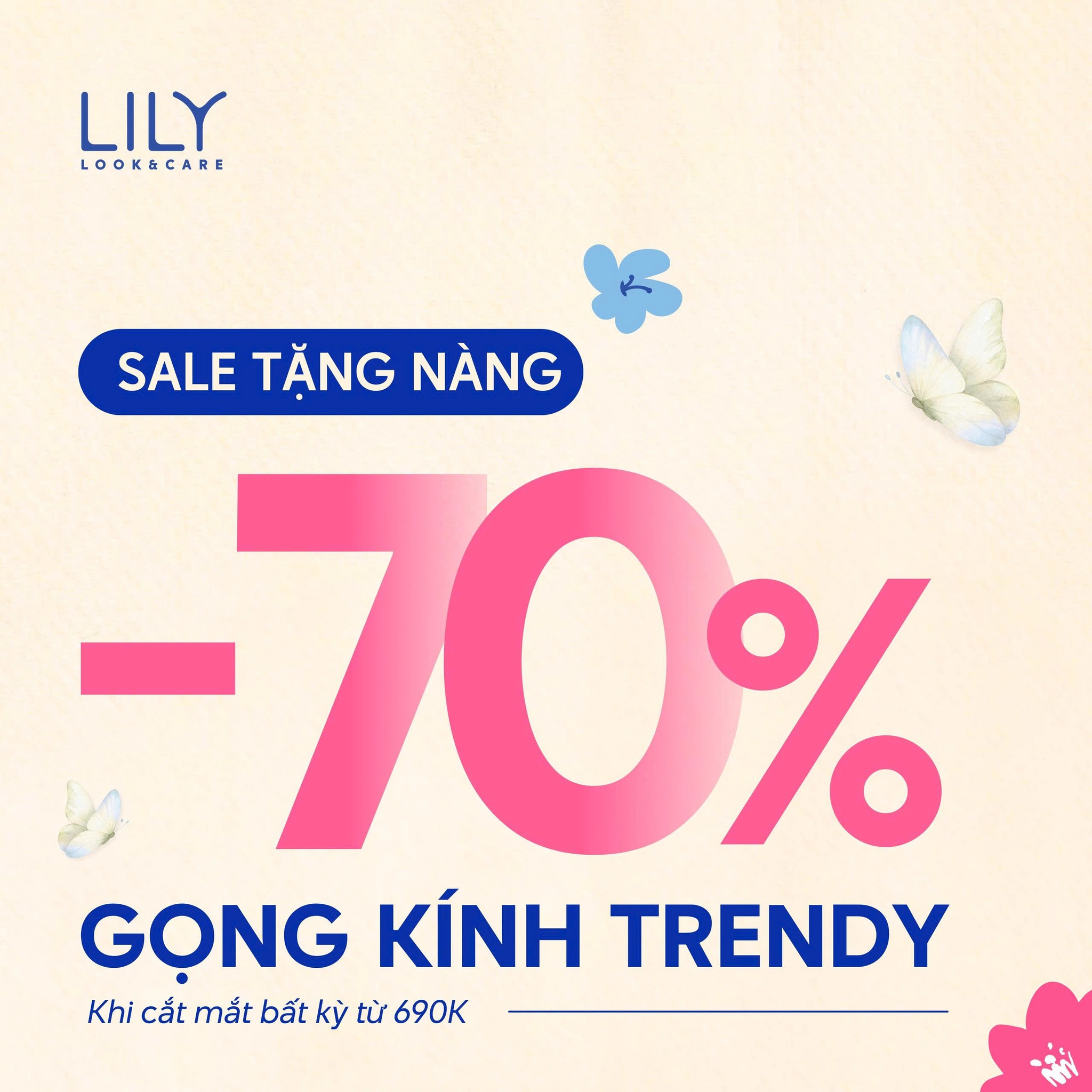 Kính mắt Lily Facebook ad
