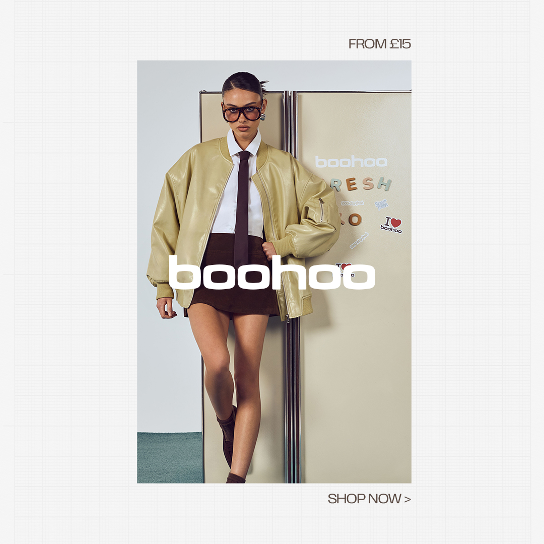 boohoo.com Facebook ad