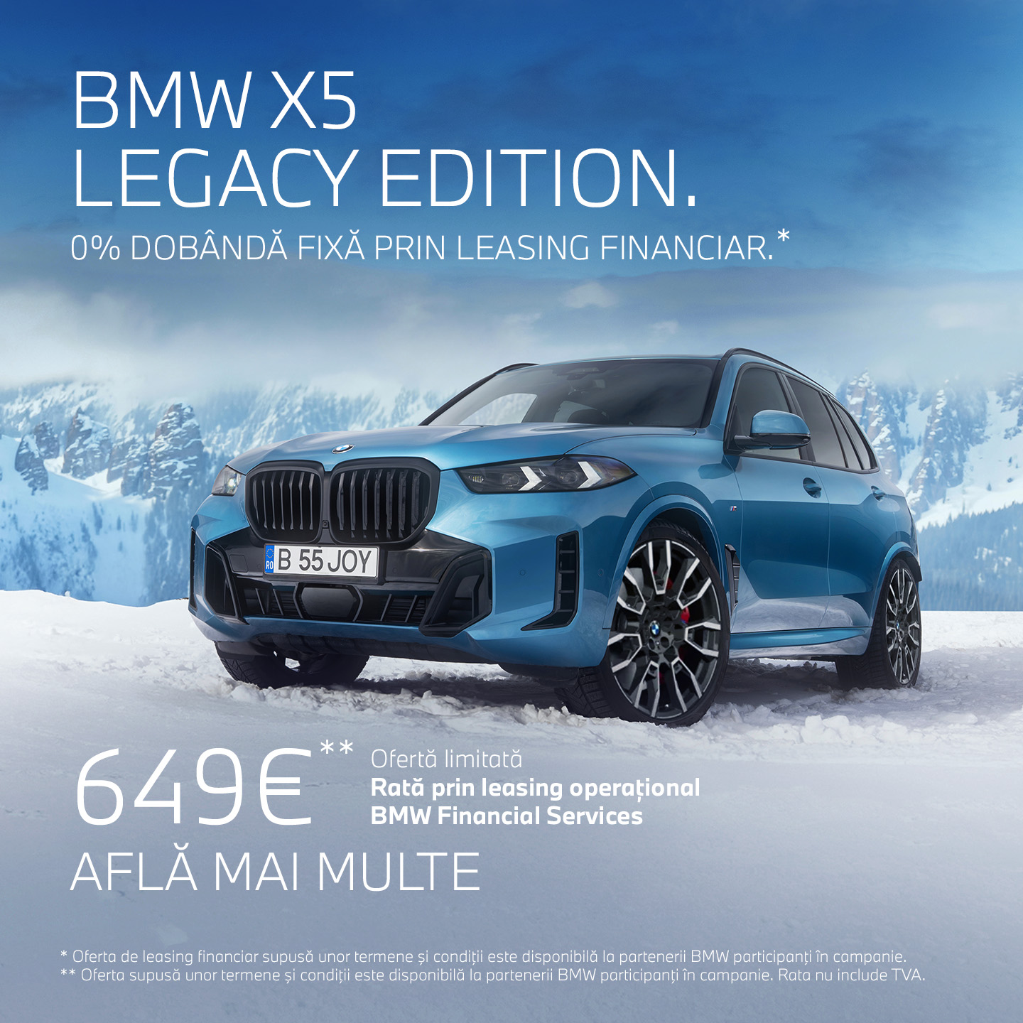 BMW România Facebook ad: O ediţie limitată dedicată performanţelor unui model…