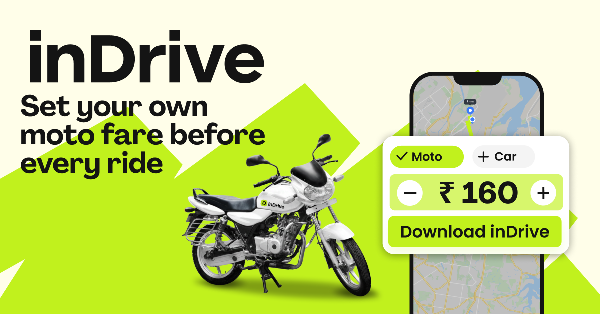 inDrive Facebook ad