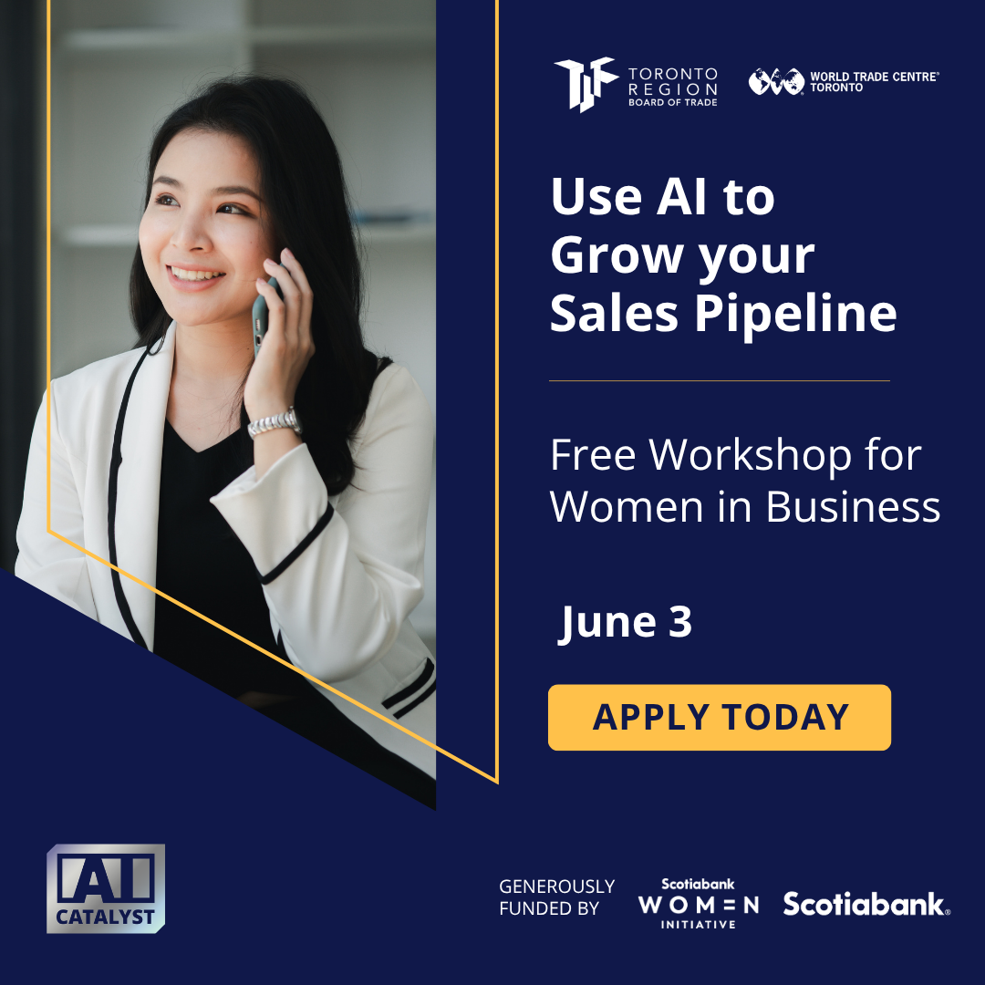 World Trade Centre Toronto Facebook ad: Free workshop, June 3.