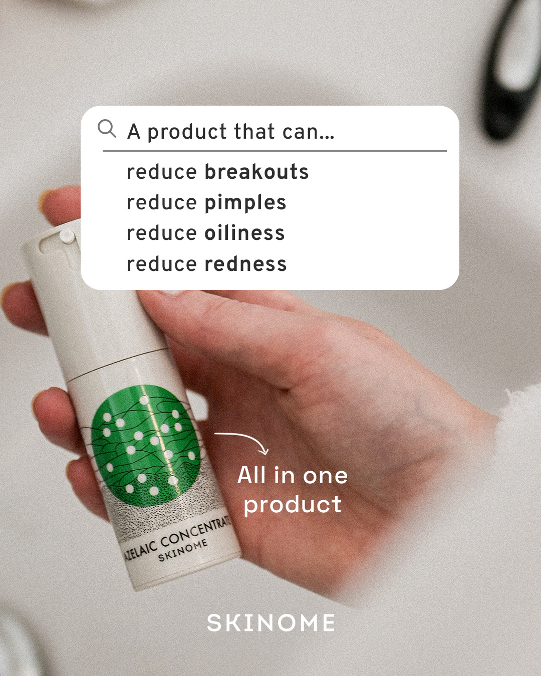 Skinome Facebook ad
