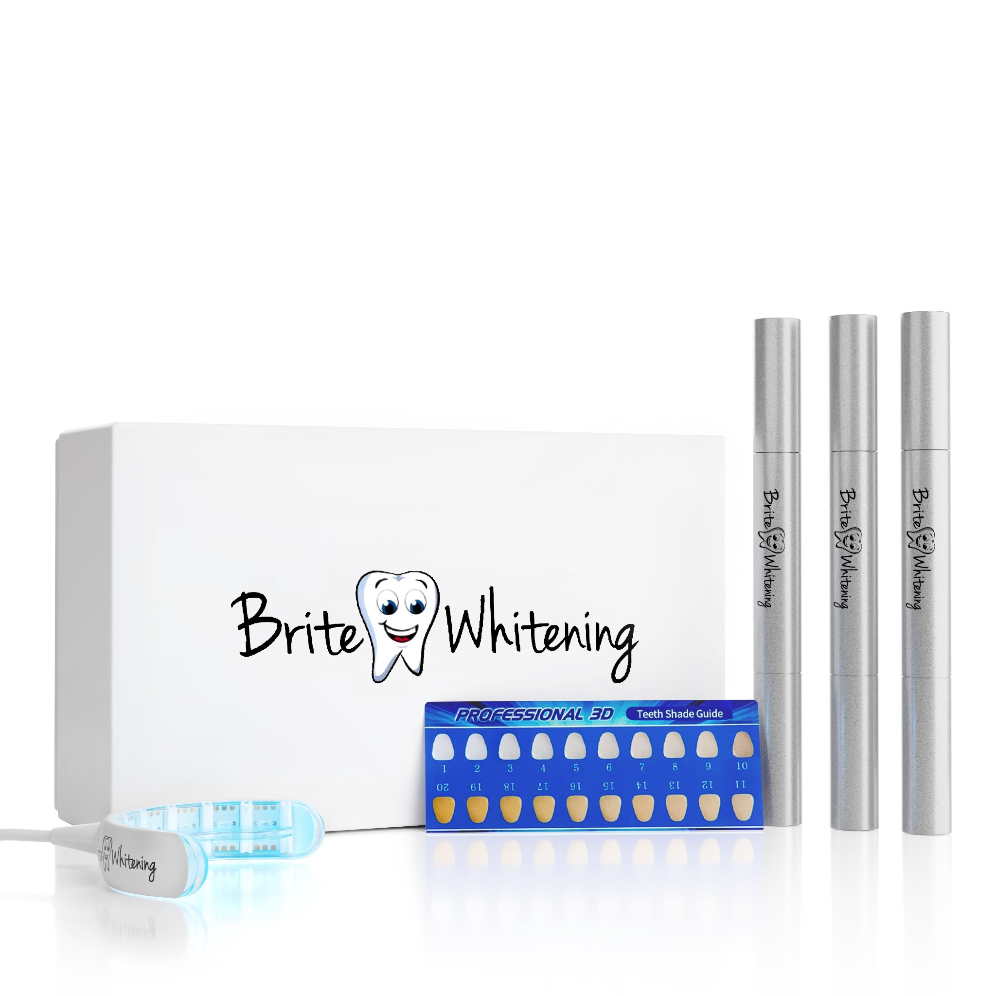 Brite Whitening Facebook ad: Say goodbye to stains and hello to a…
