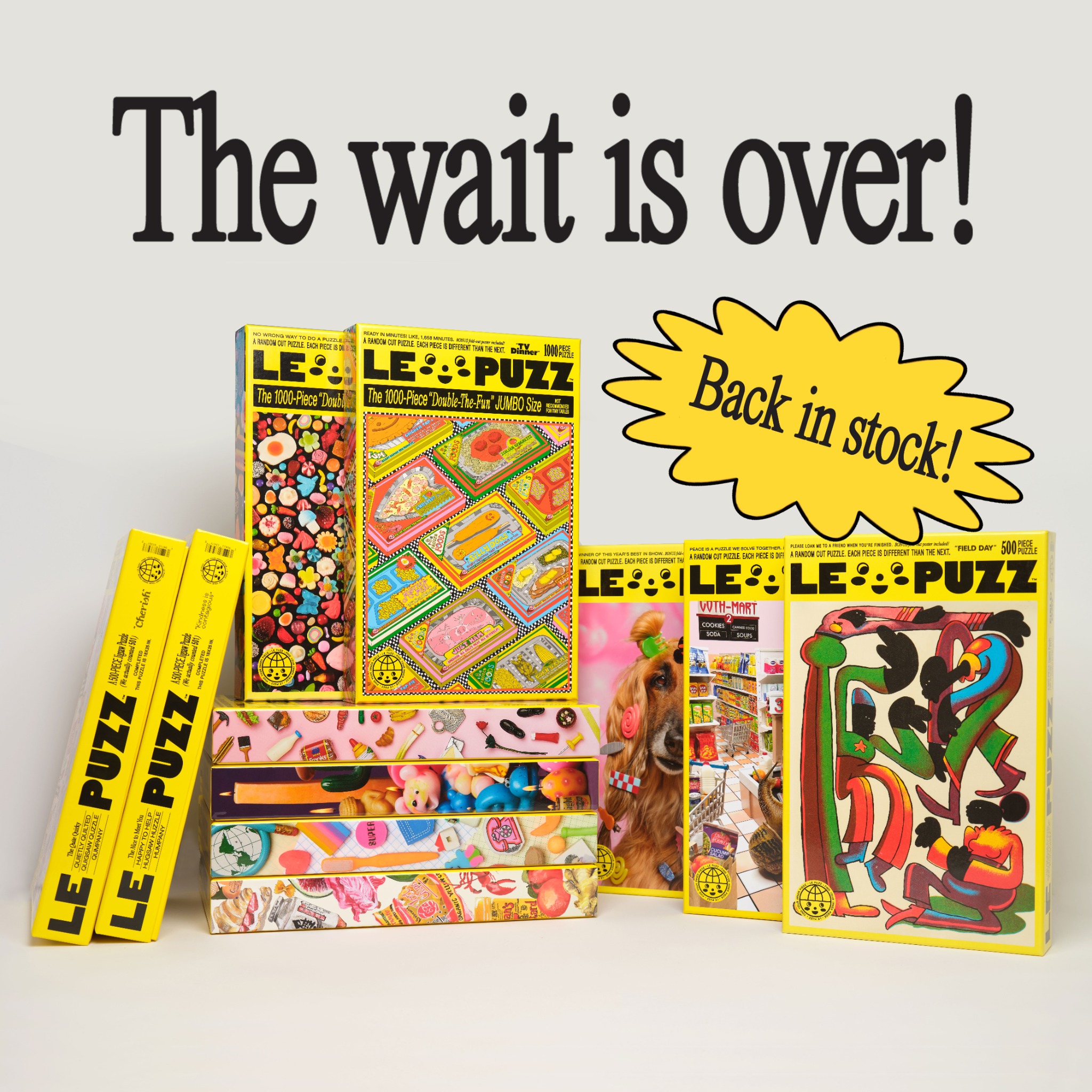 Le Puzz Facebook ad: Back and better than ever!