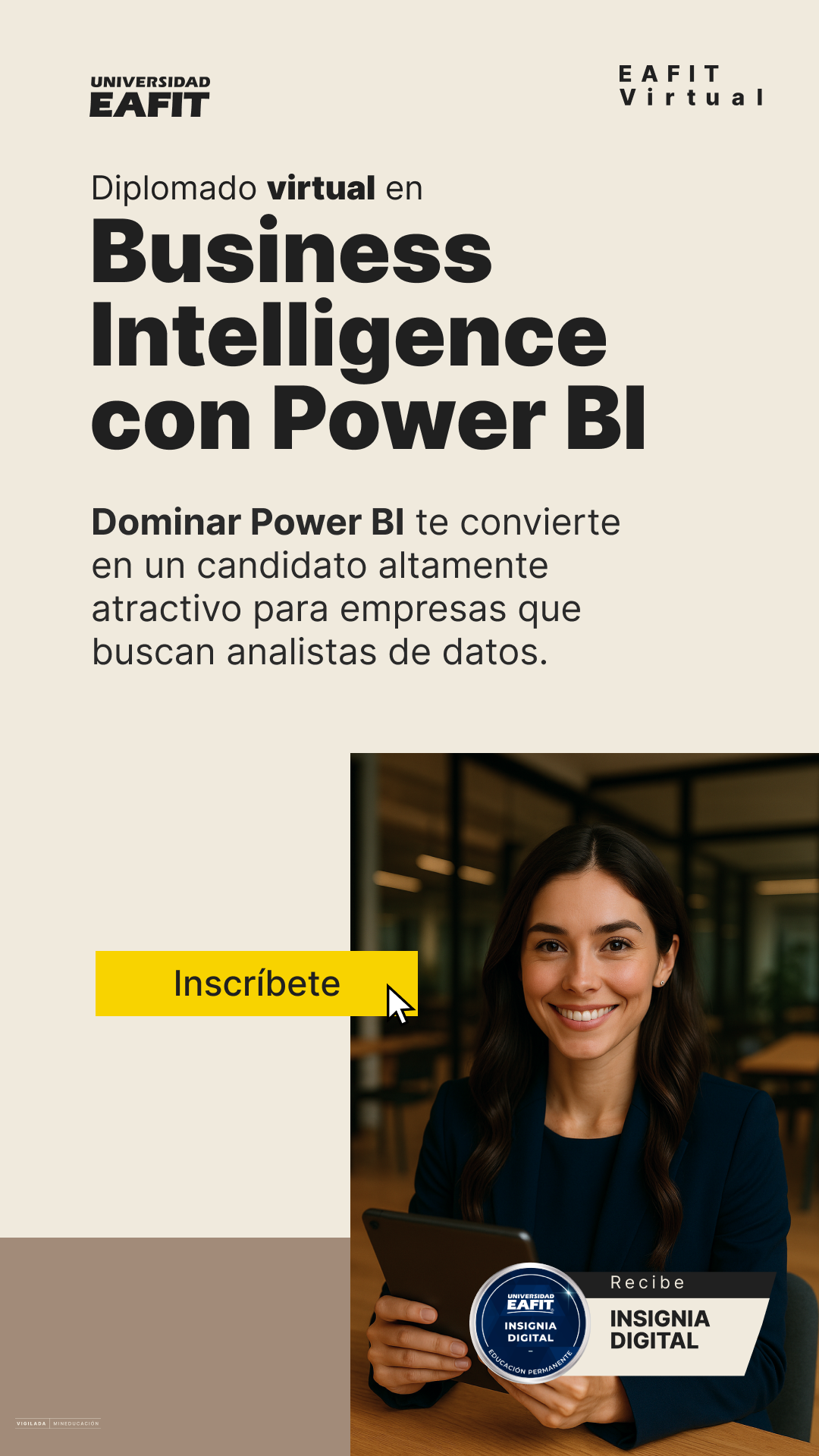 Educación Continua EAFIT Facebook ad