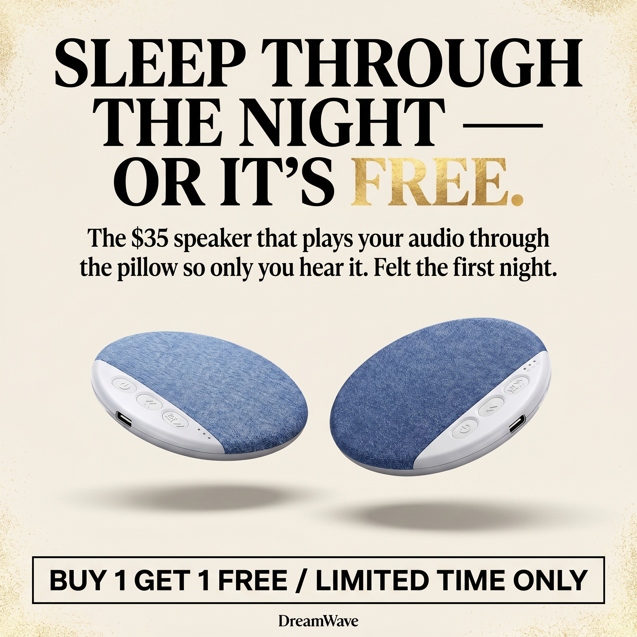 PilloPod Facebook ad