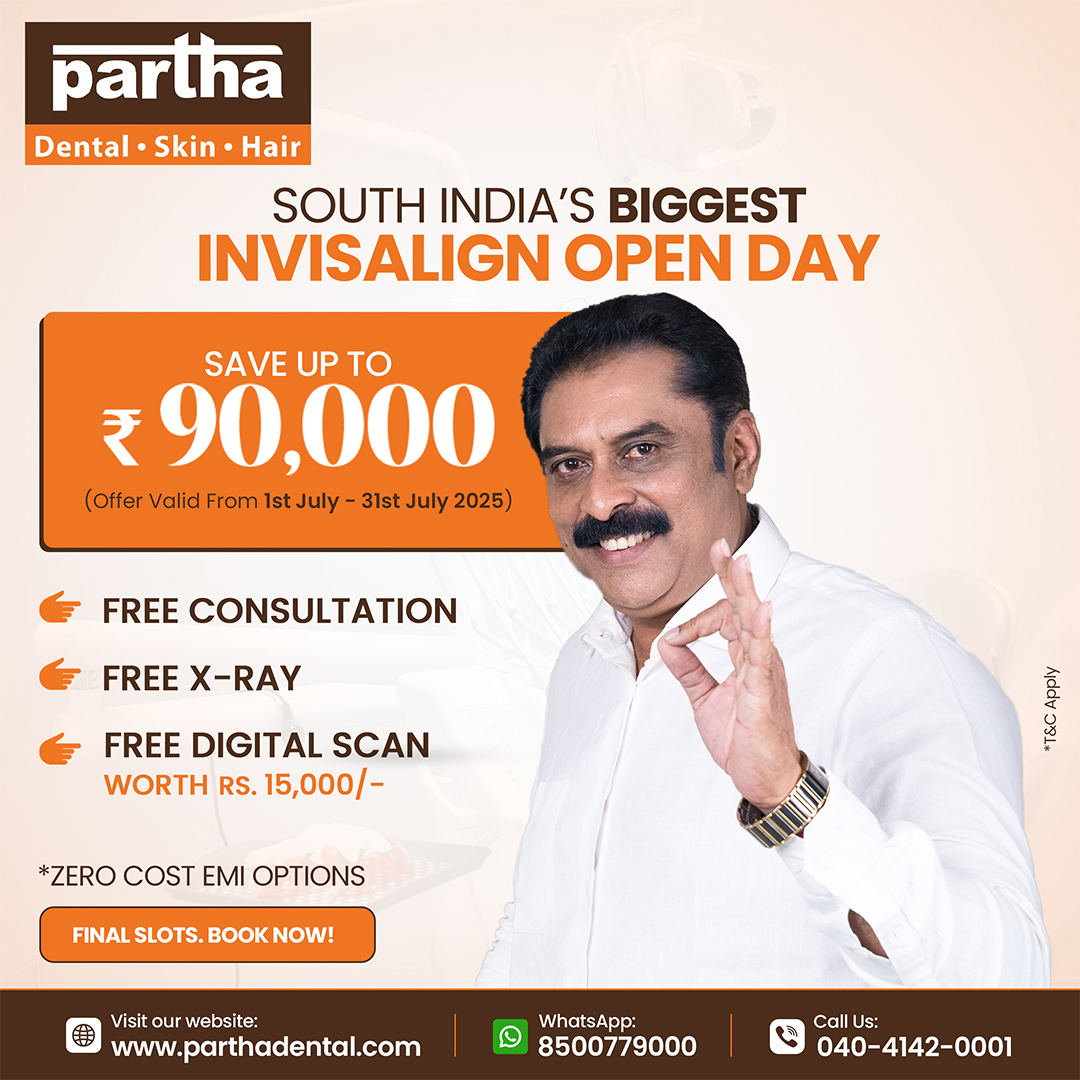 Partha Dental Skin Hair Clinic Facebook ad