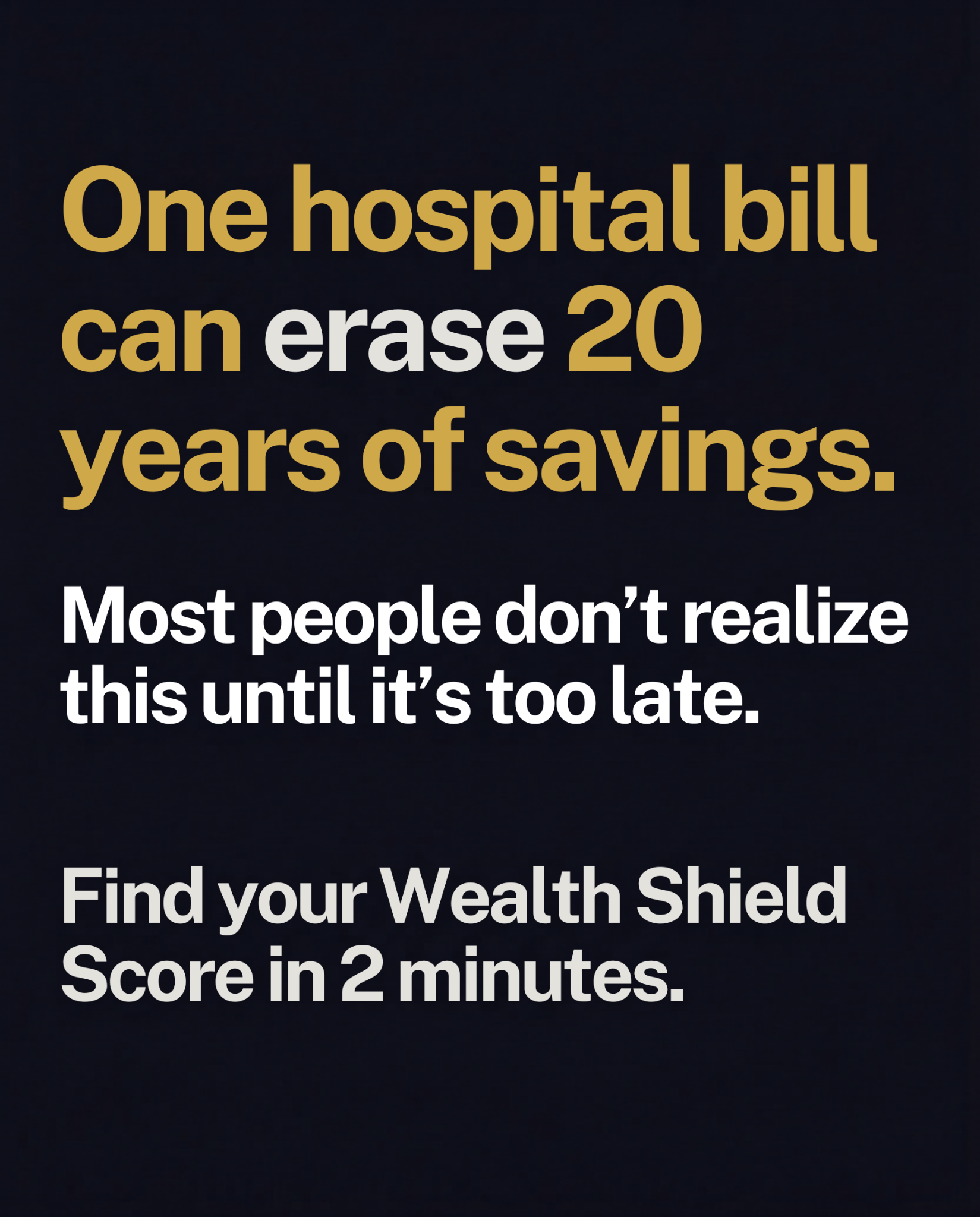 Josh Gripo, Wealth Architect Facebook ad: Can Your Savings Survive a ₱5M Hospital Bill?