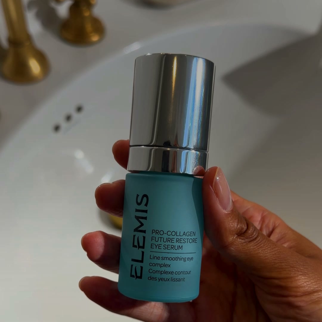 Elemis Facebook ad: NEW Pro-Collagen Future Restore Eye Serum