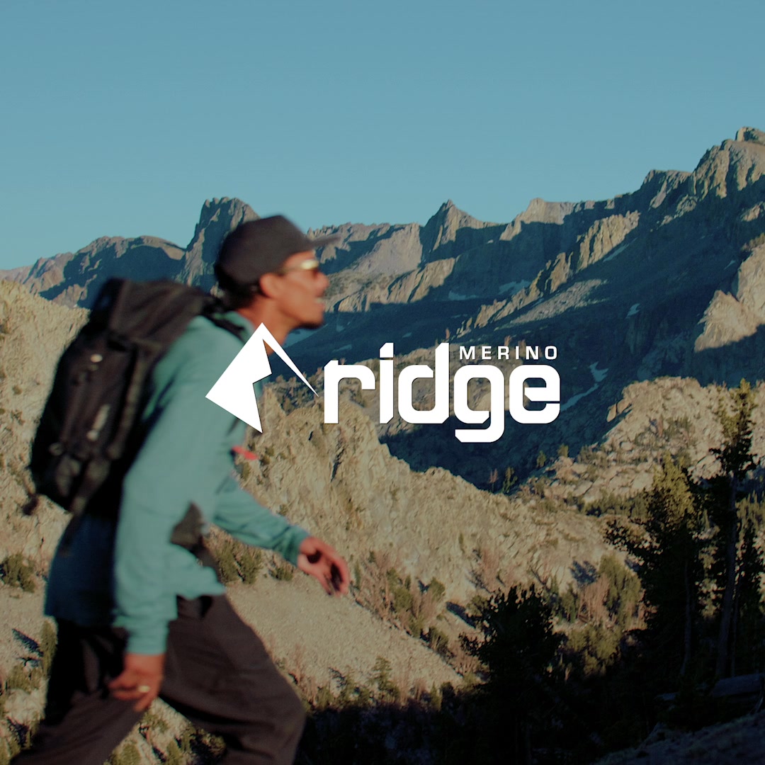 Ridge Merino Facebook ad: Merino Made for Hiking