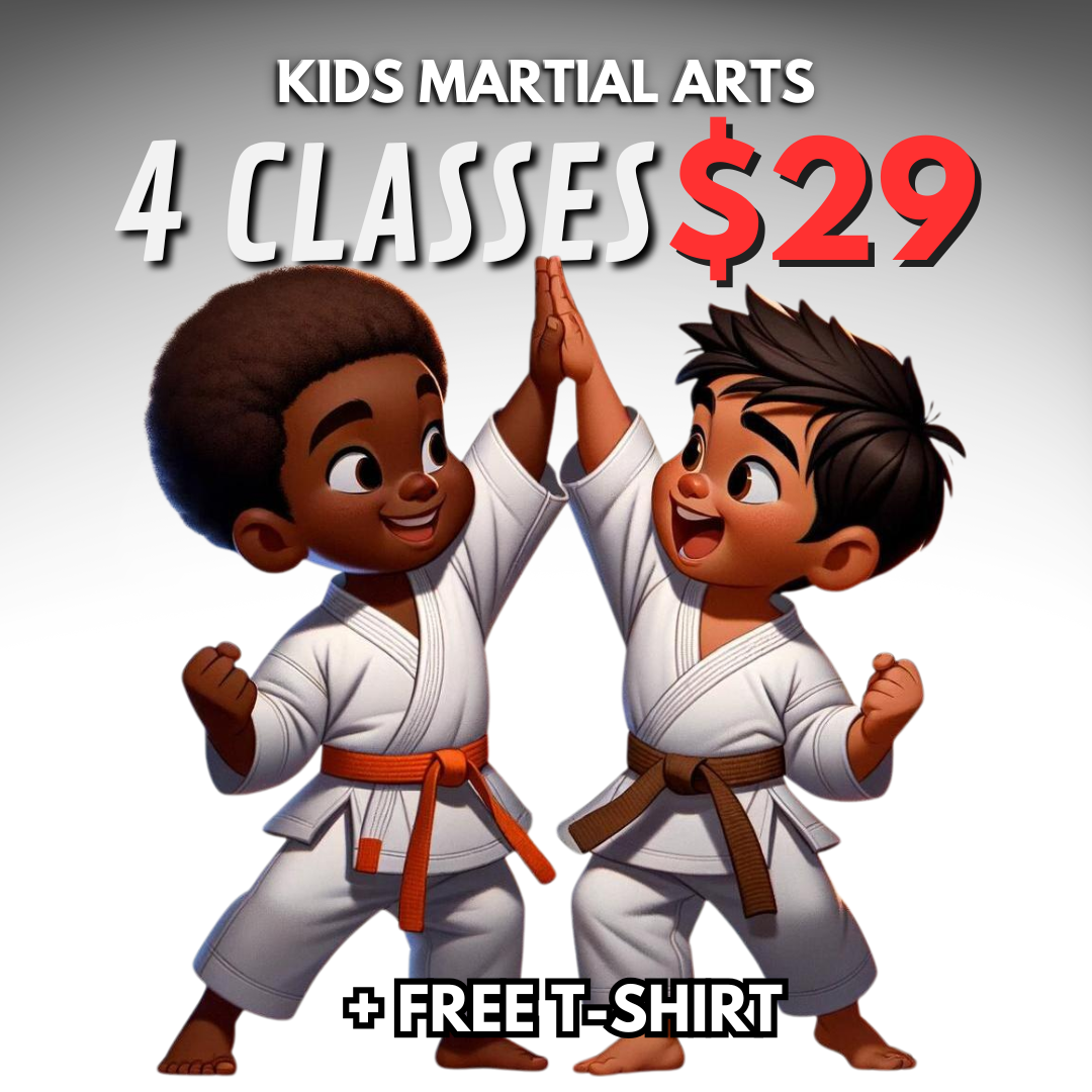 Quest Martial Arts Van Nuys Facebook ad: Trade the Screen for the Mat!